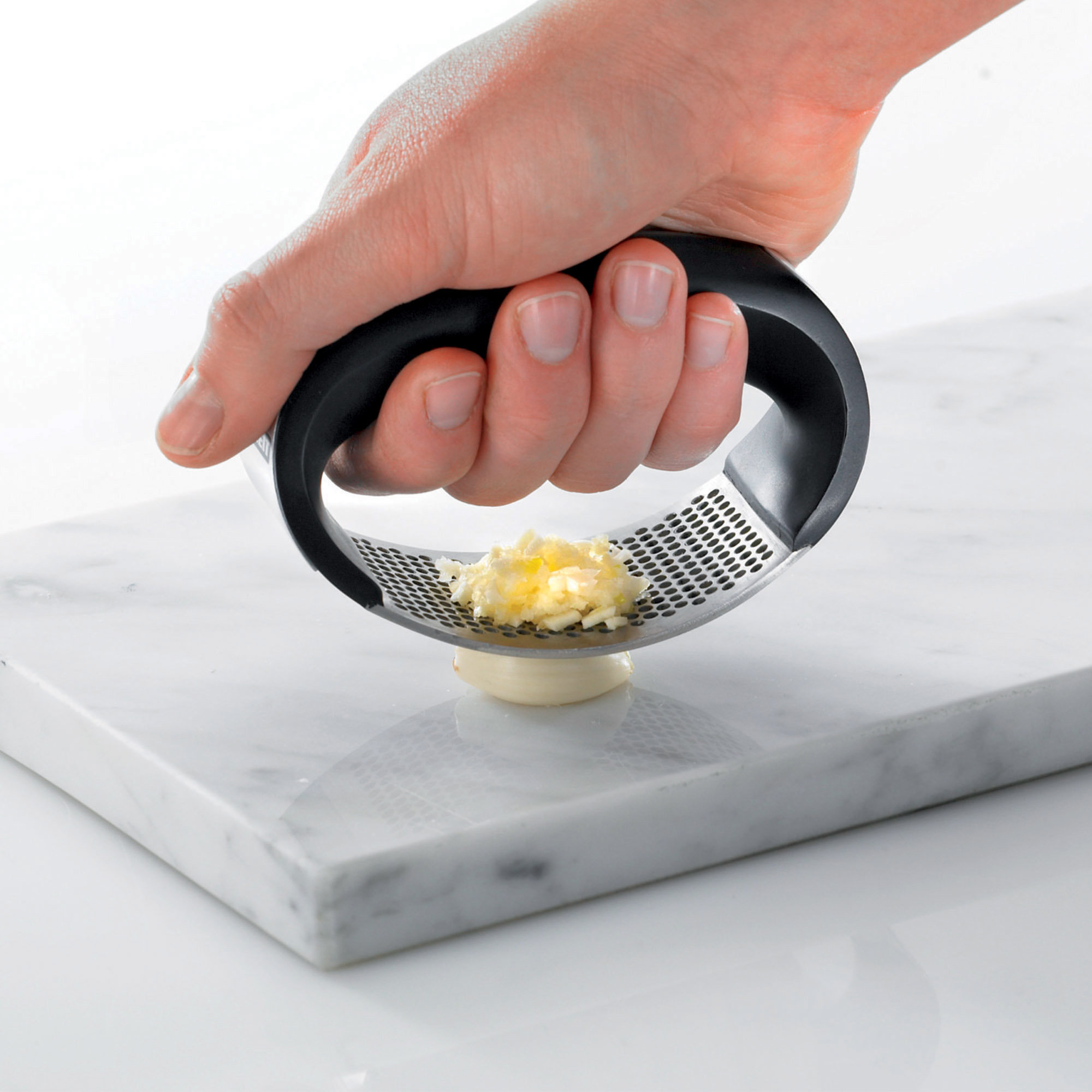 LEIFHEIT Stainless Steel Rocking Garlic Press & Reviews Wayfair