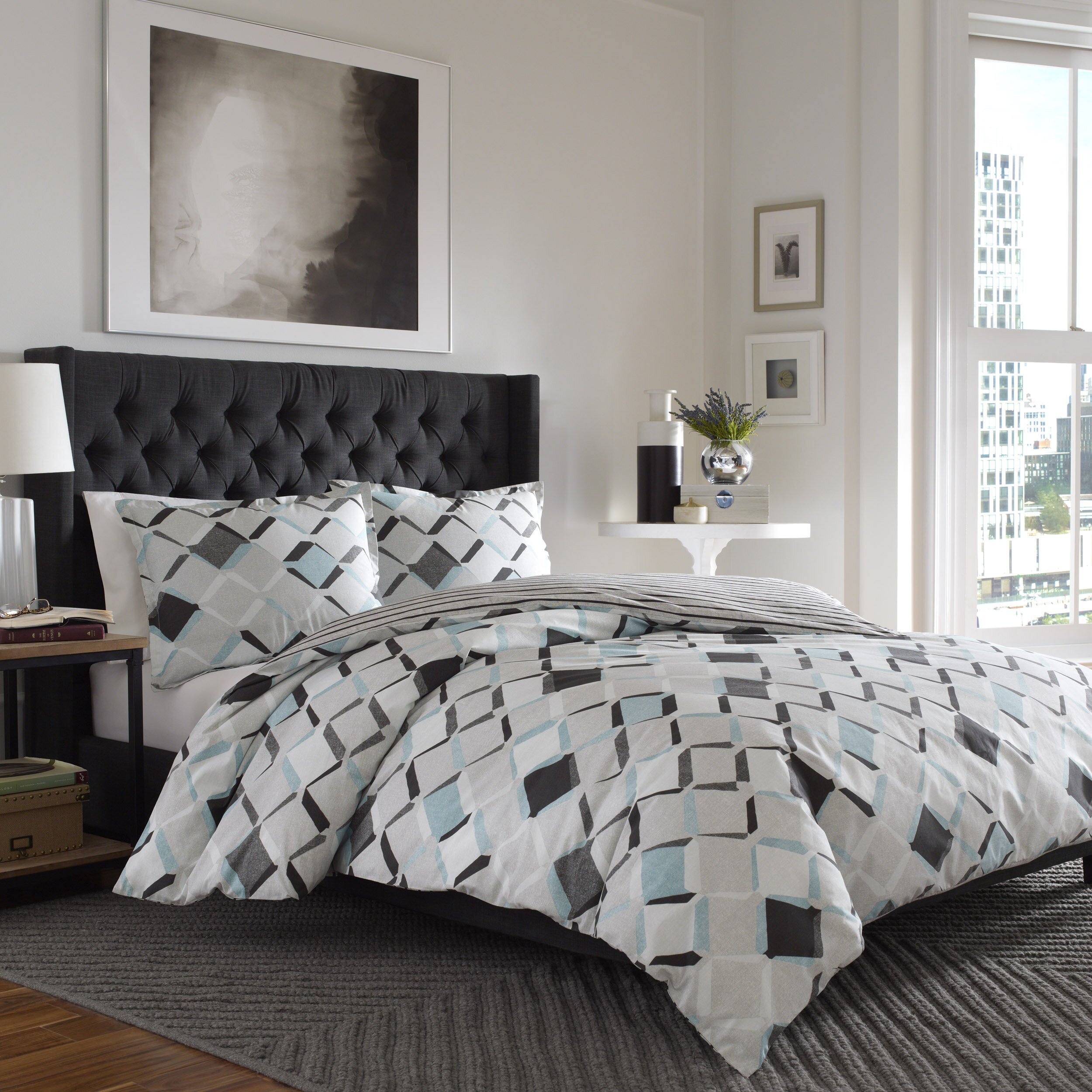 City Scene Jackson Duvet Cover Set & Reviews | Wayfair