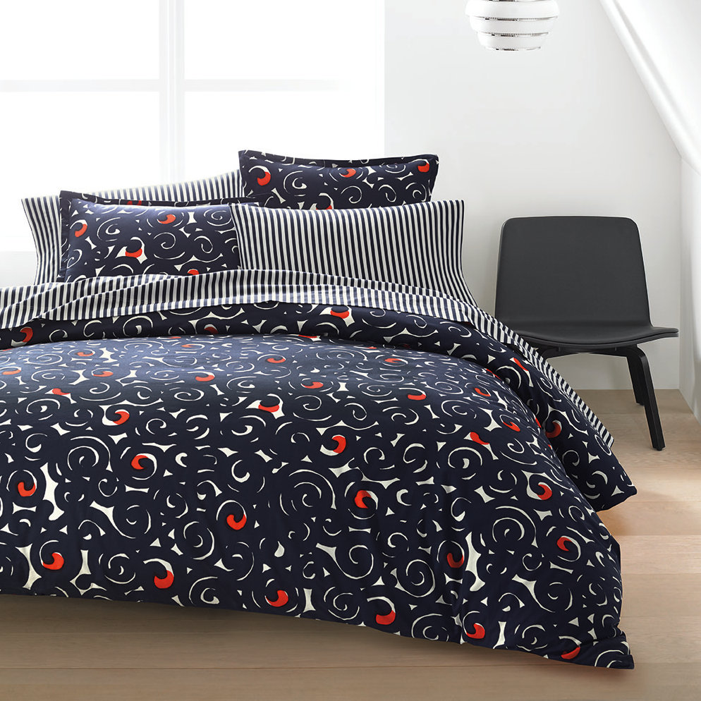 Marimekko Sonaatti Reversible Duvet Cover Set & Reviews Wayfair