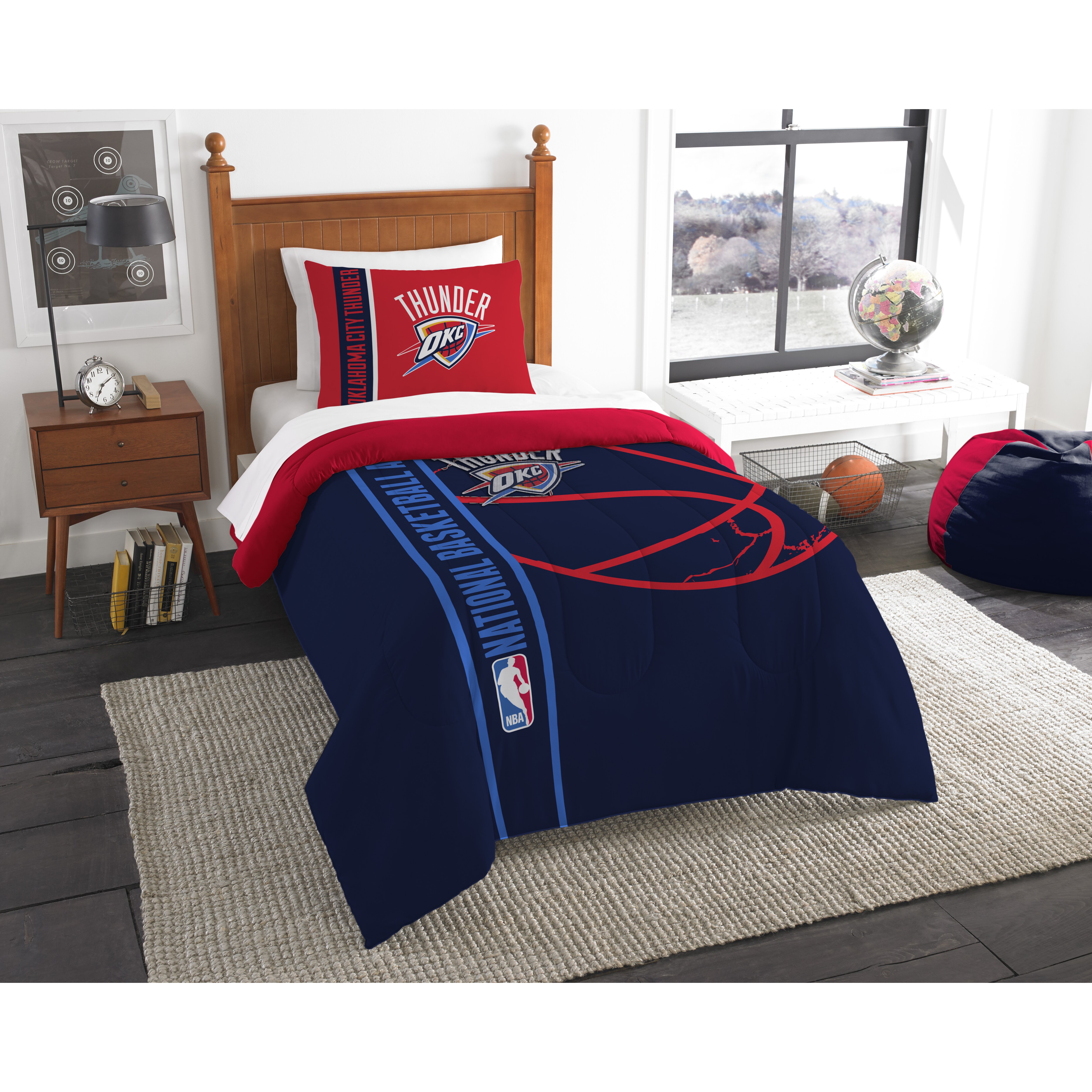 Northwest Co. NBA Thunder Basketball Comforter Set | Wayfair