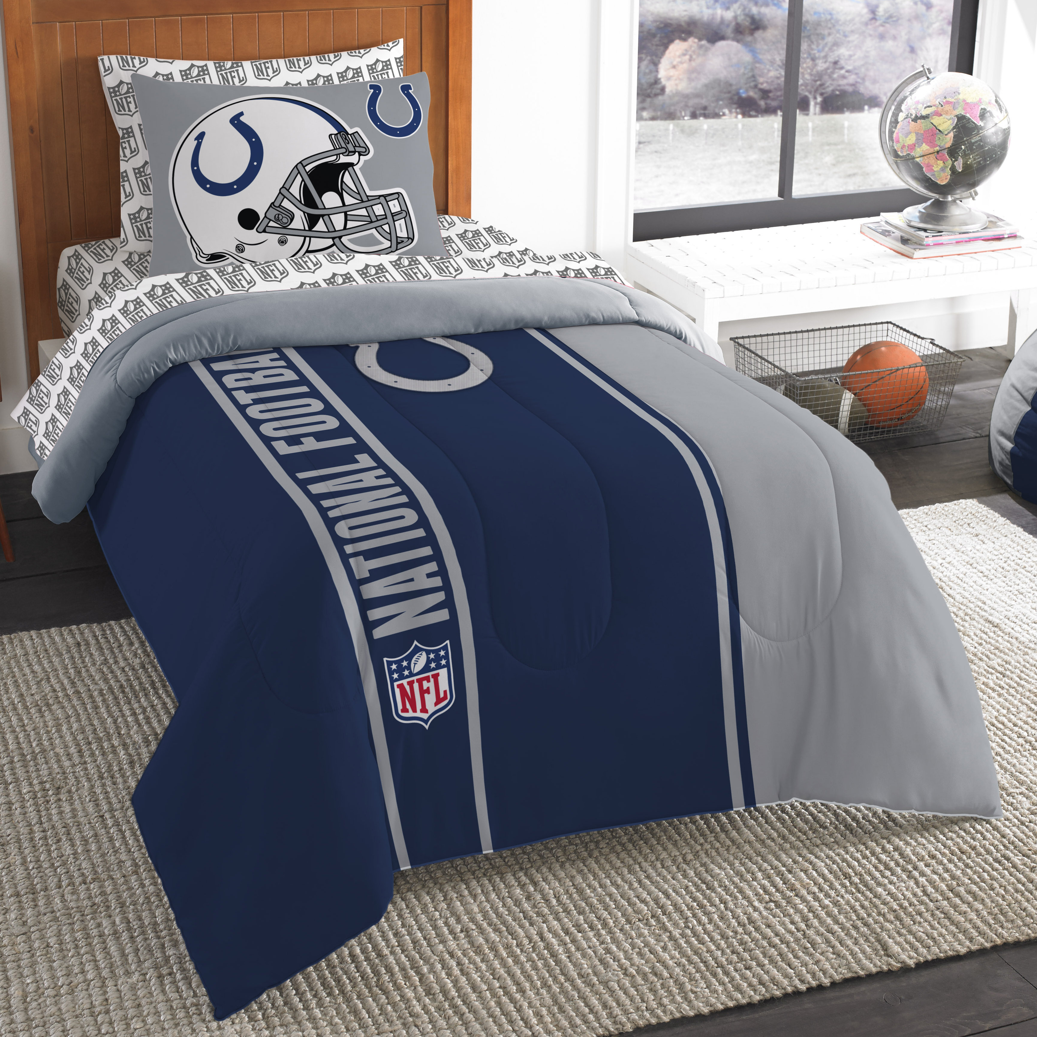 northwest co nfl colts comforter set wayfair northwest co nfl colts comforter set wayfair