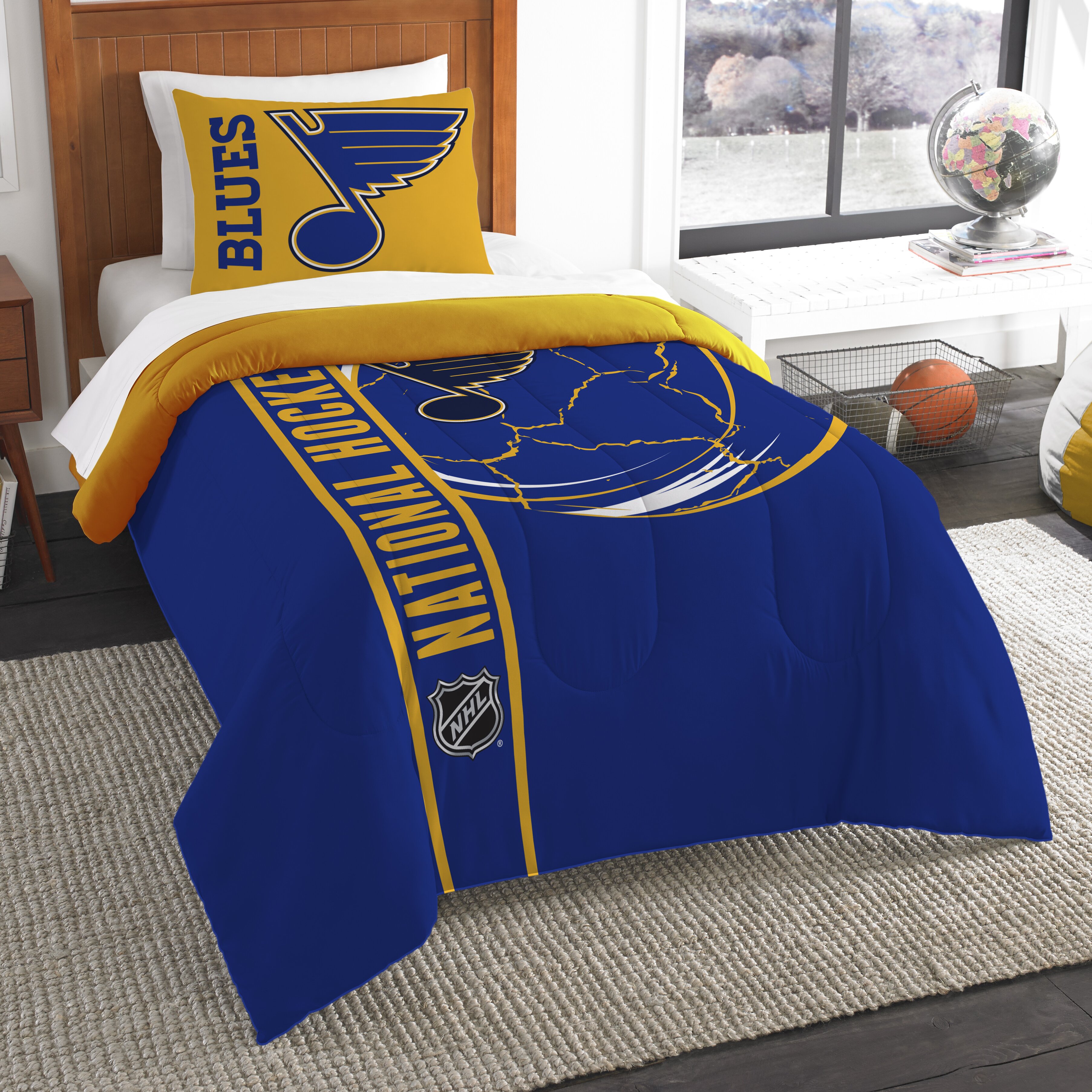 Northwest Co. NHL 2 Piece Twin Comforter Set | Wayfair.ca