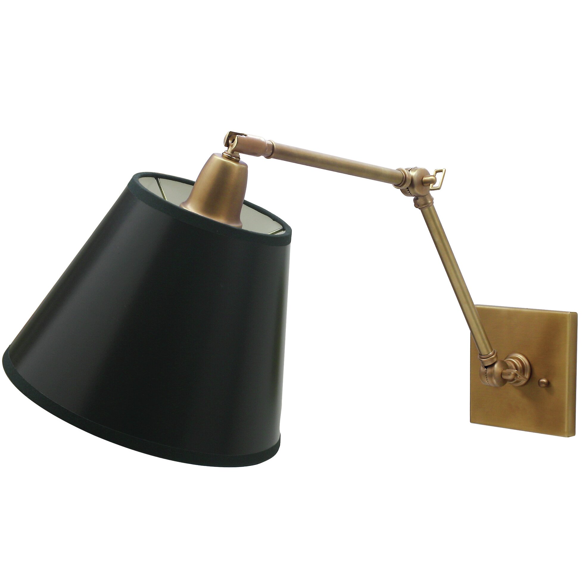 House of Troy Direct 1 Light Wire Swing Arm Wall Lamp ...