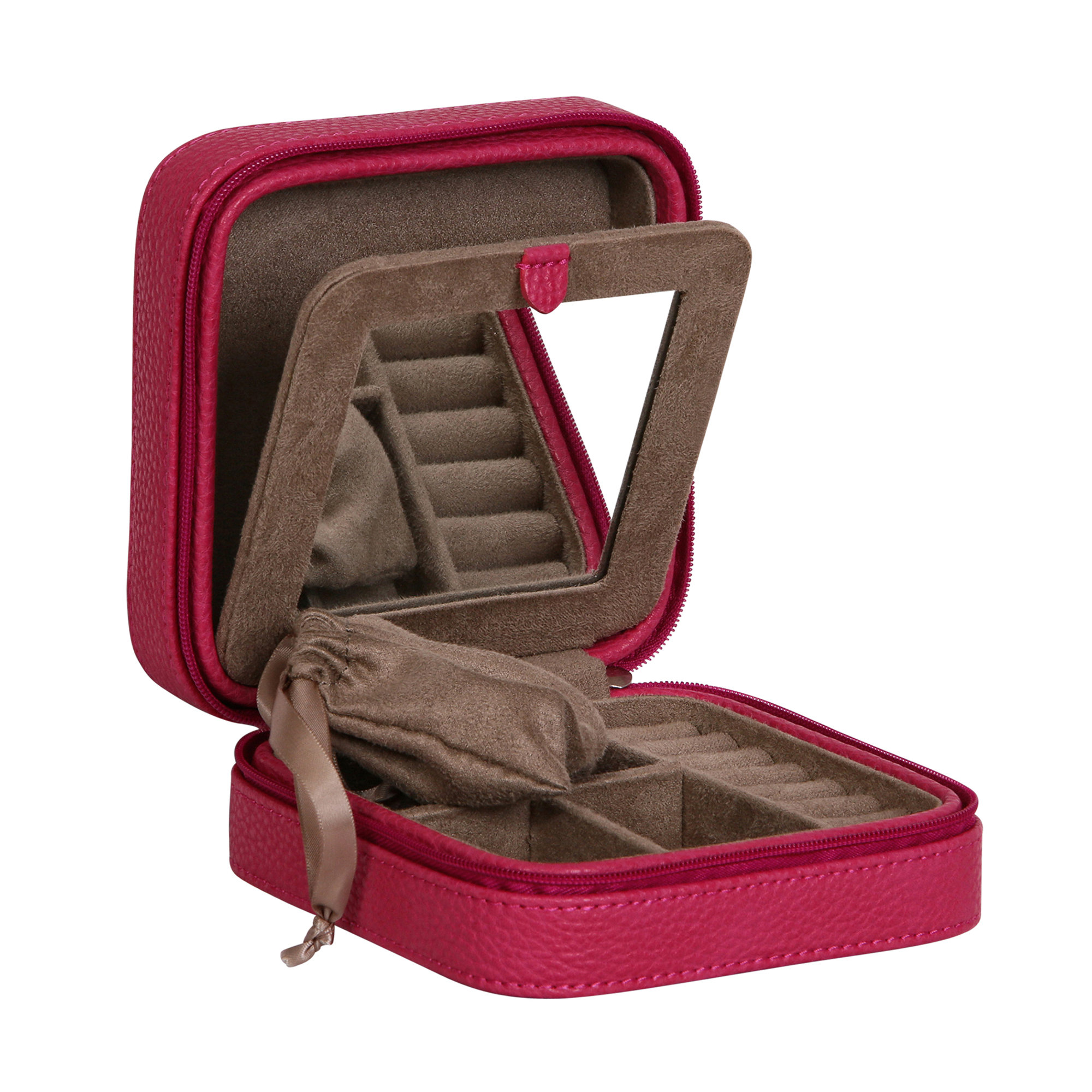 Mele & Co. Josette Travel Faux Leather Jewelry Case