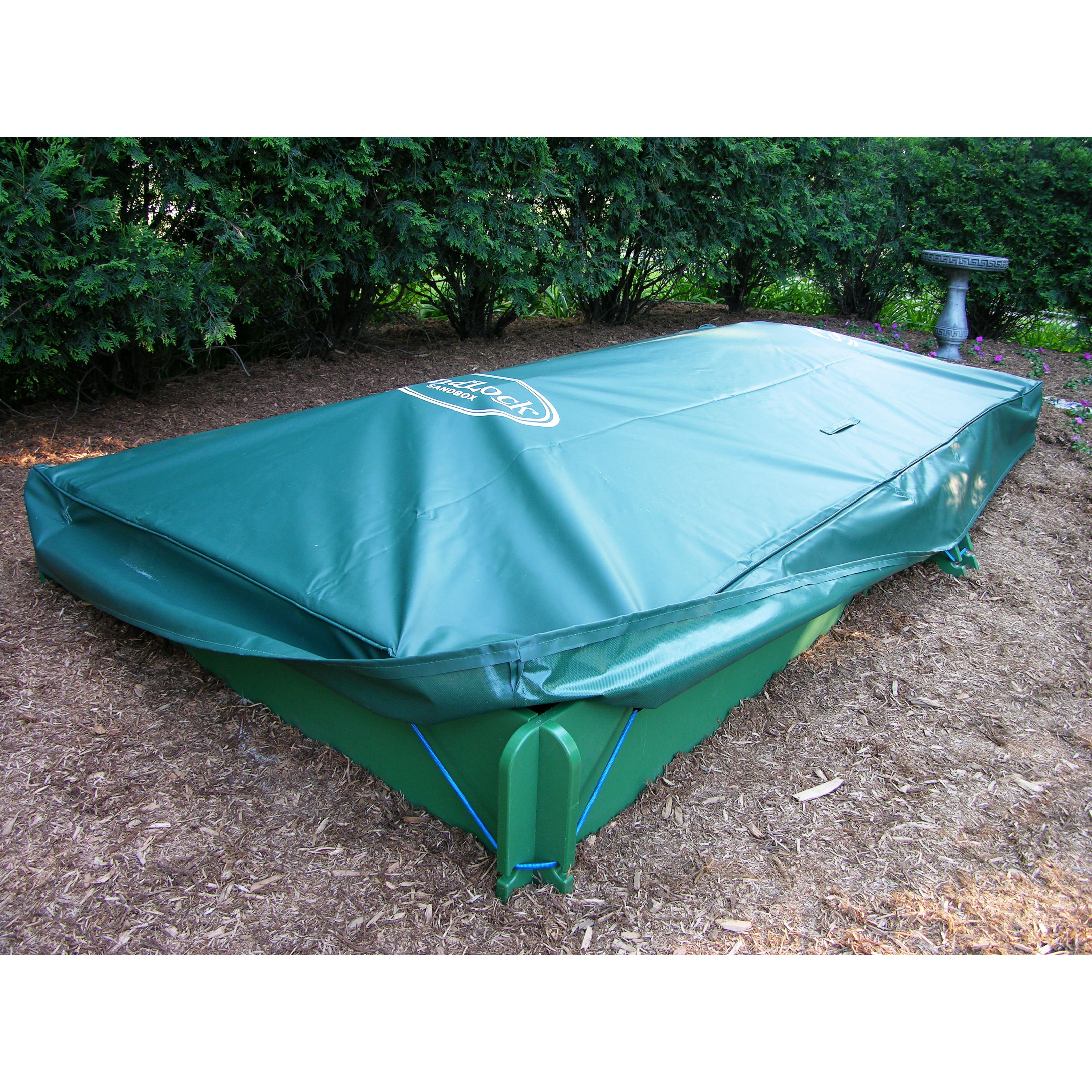 Sandlock 10' Rectangular Sandbox with Cover & Reviews Wayfair