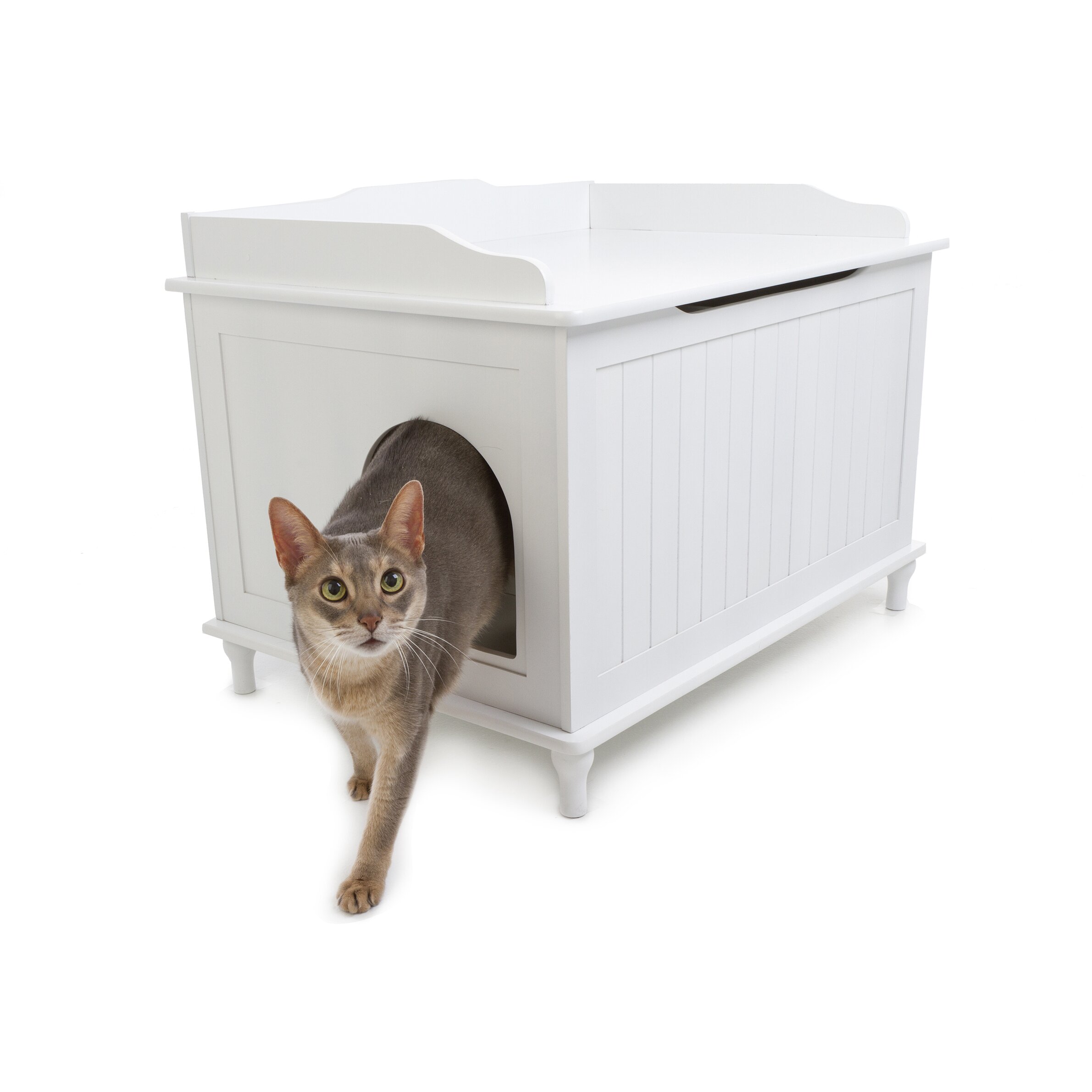 Designer Pet Products Mia Litter Box Enclosure & Reviews Wayfair