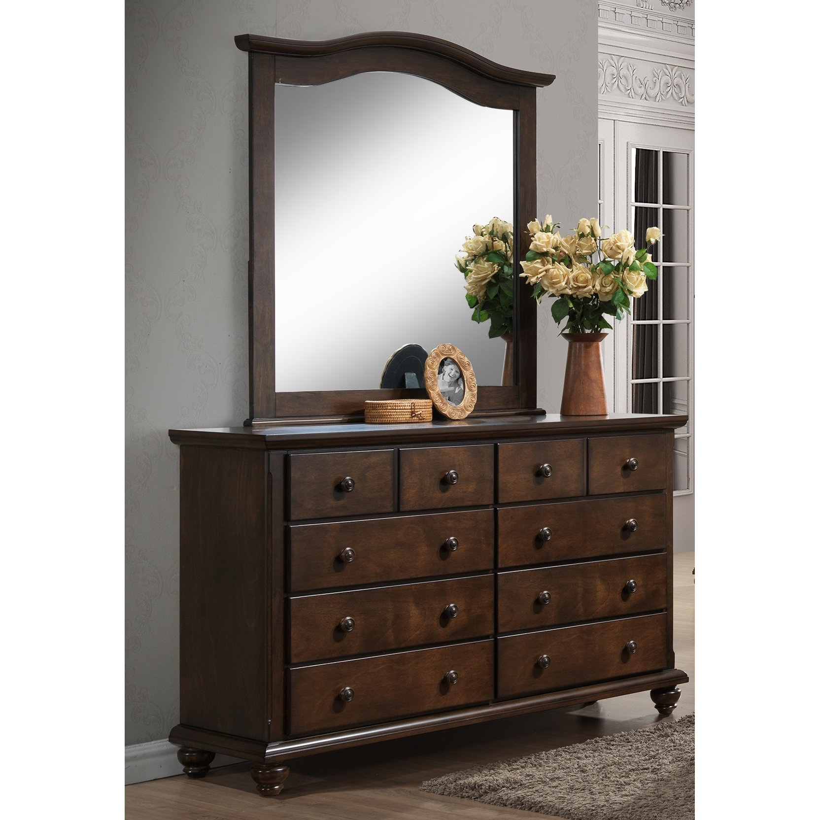 Better Homes & Gardens Hillbrooke 8 Drawer Double Dresser Wayfair
