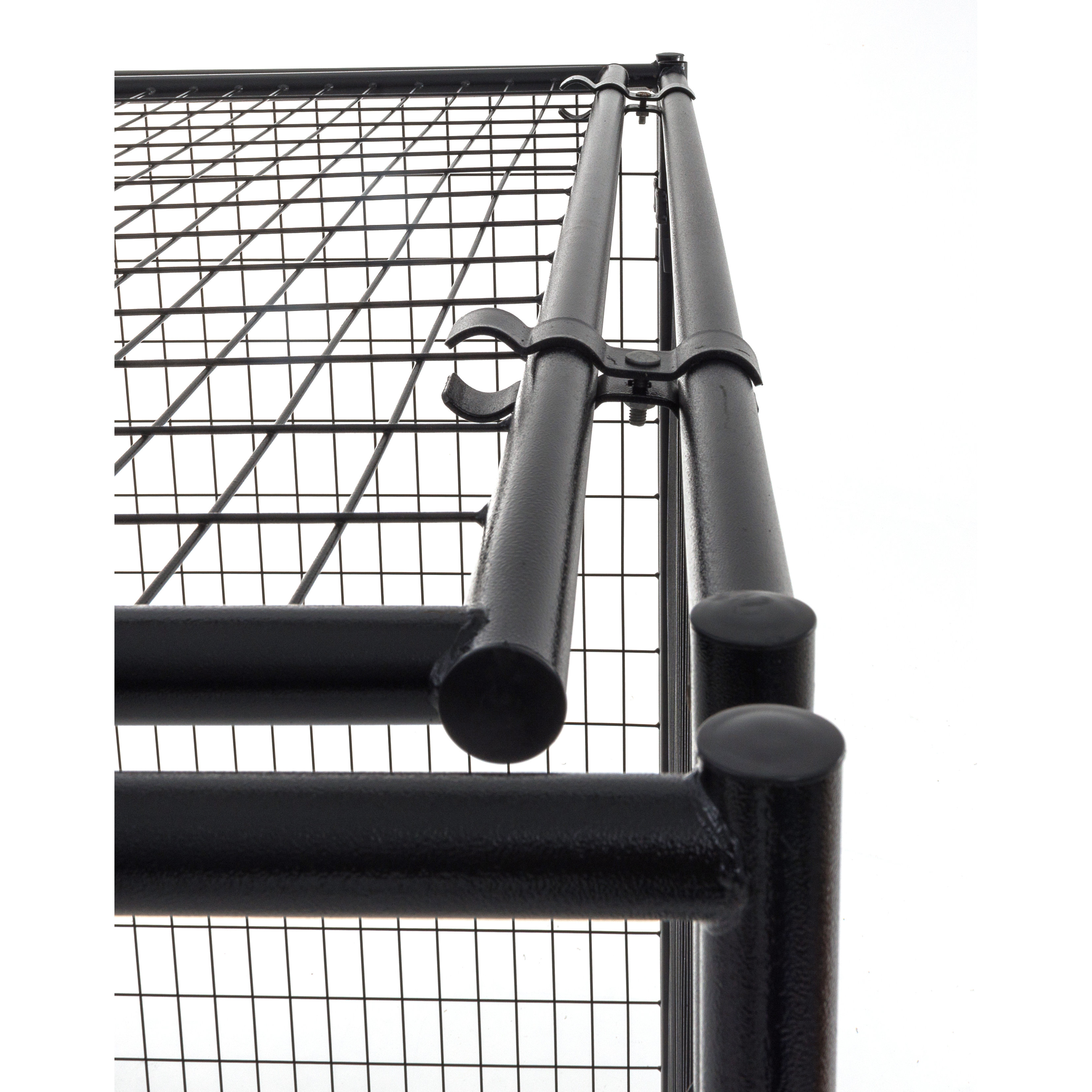 Jewett Cameron European Style Predator Top Wide Yard Kennel Wayfair