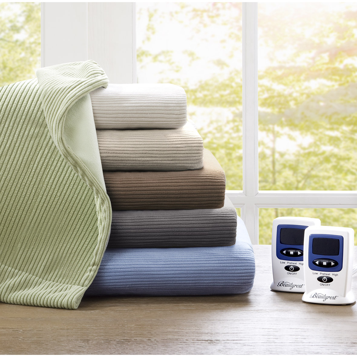 Beautyrest Micro Fleece Heated Blanket & Reviews Wayfair