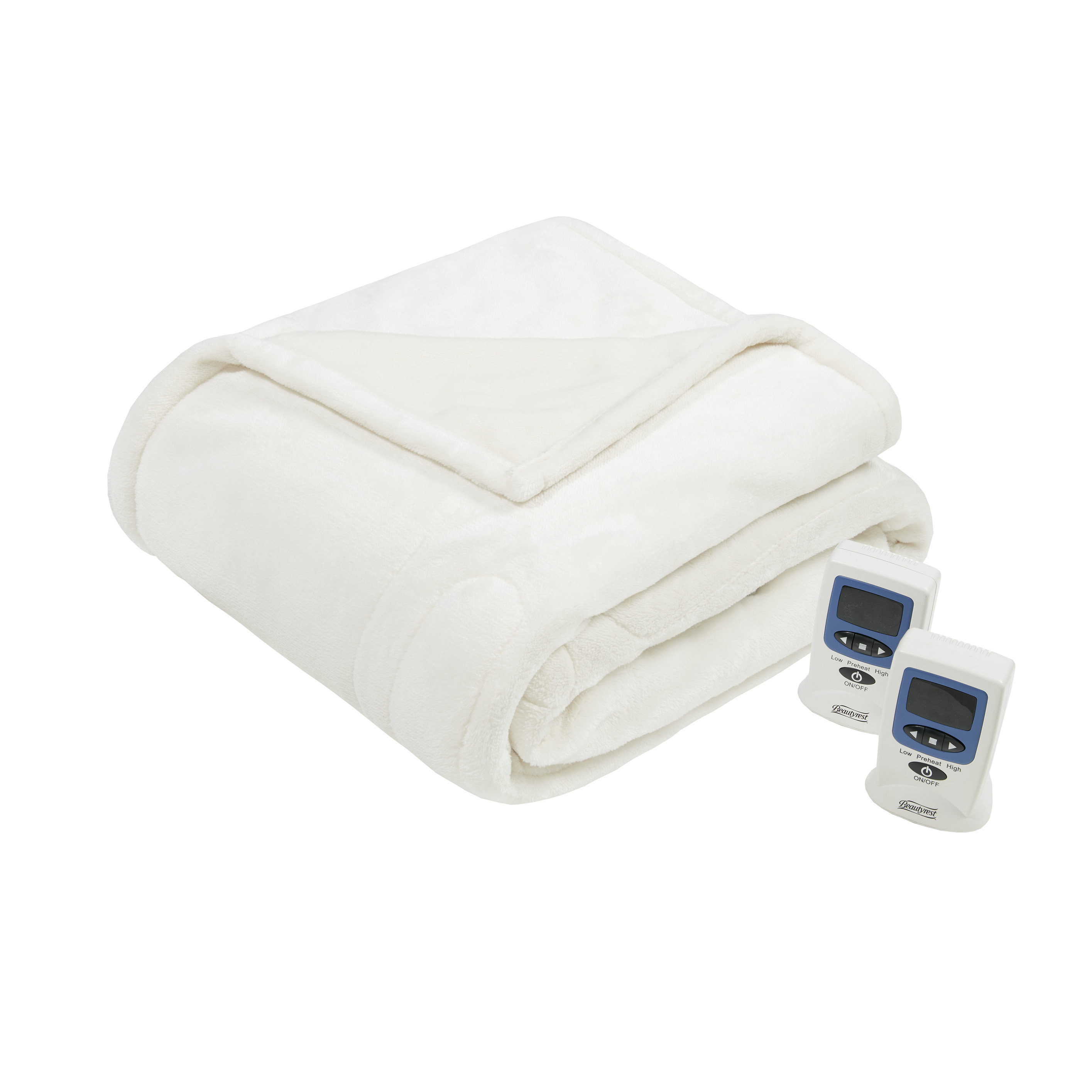 Beautyrest Heated Plush Blanket & Reviews Wayfair