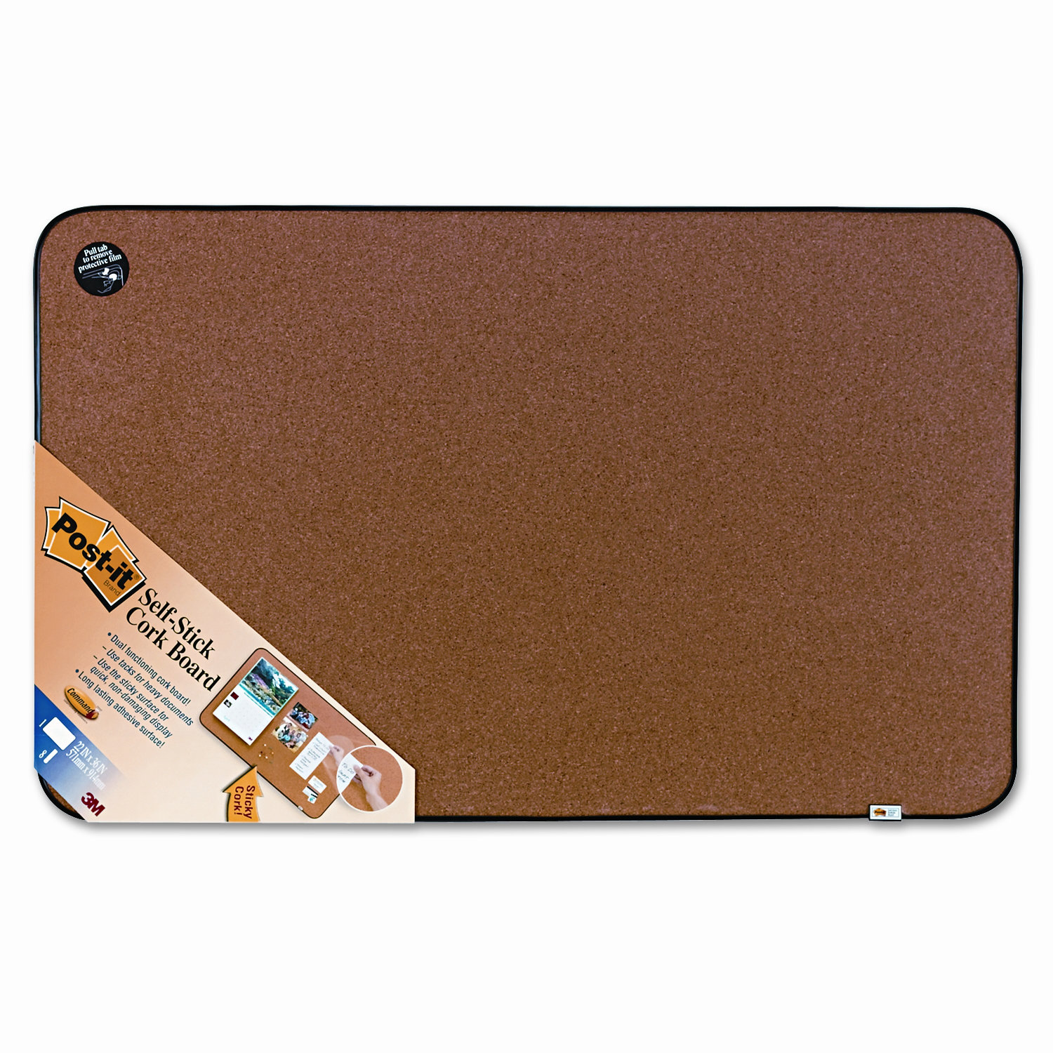 Postit® Sticky Wall Mounted Bulletin Board, 3' H x 2' W Wayfair