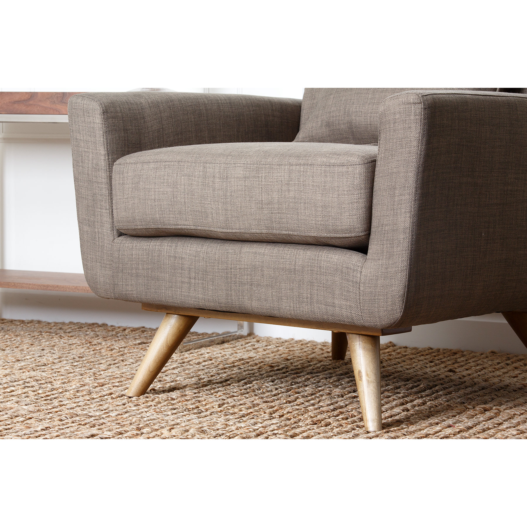 Abbyson Living Paisley Tufted Fabric Arm Chair & Reviews Wayfair