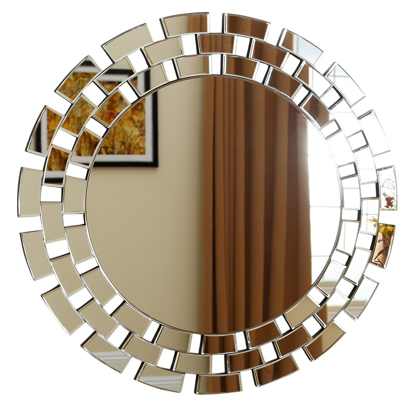 Abbyson Living Zen Wall Mirror & Reviews Wayfair