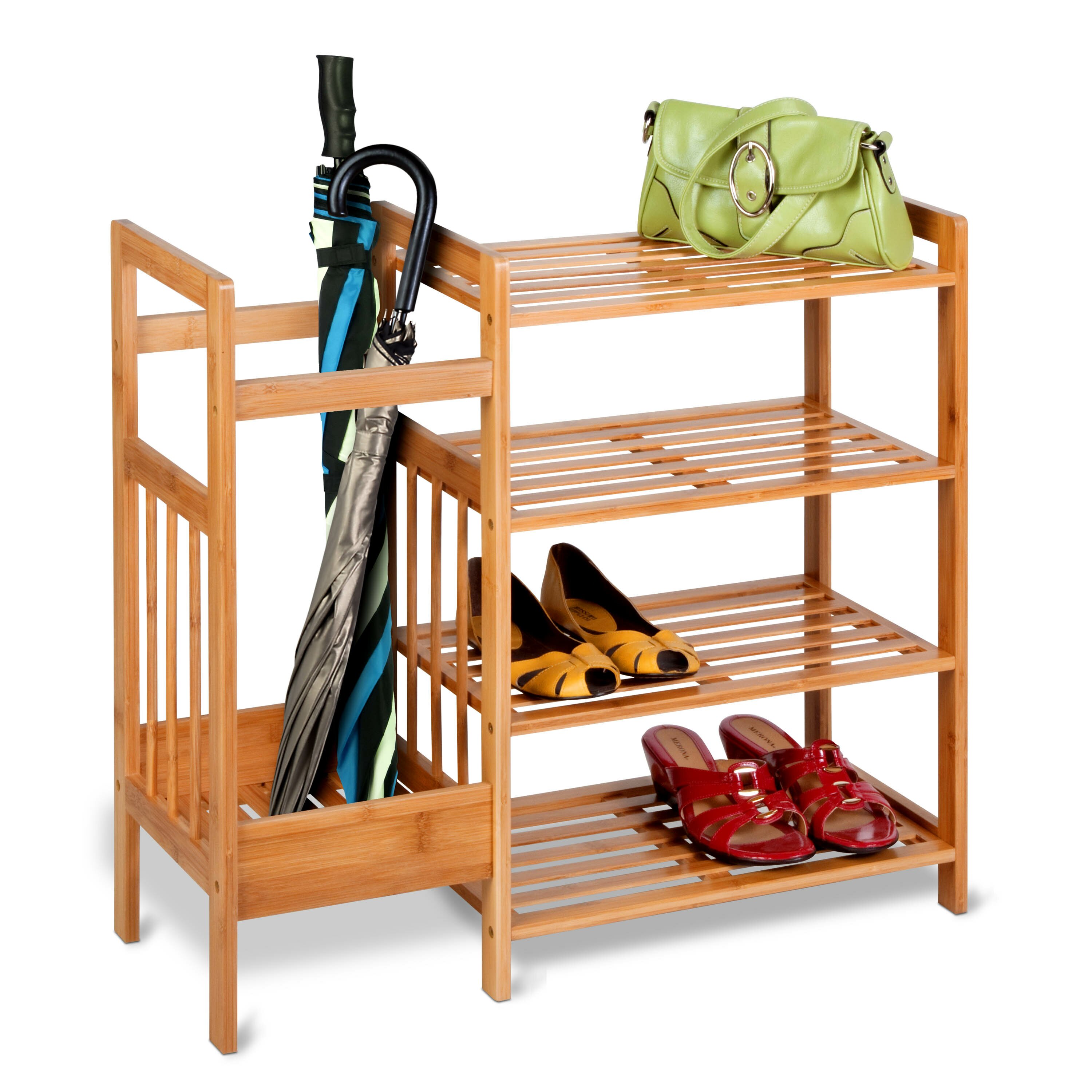 Honey Can Do Entryway 4Tier Shoe Rack & Reviews Wayfair