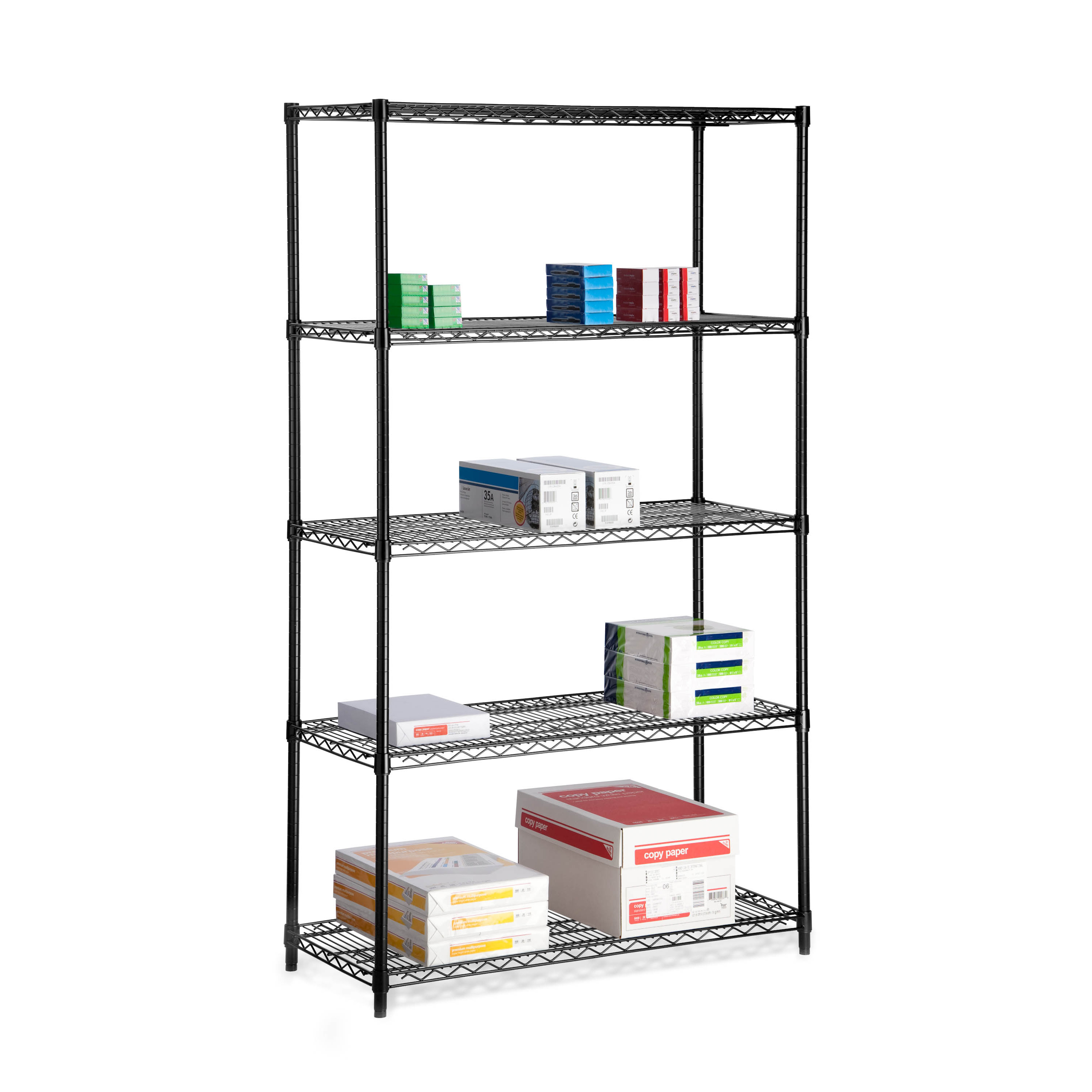 Honey Can Do 72" H 5 Shelf Shelving Unit & Reviews Wayfair