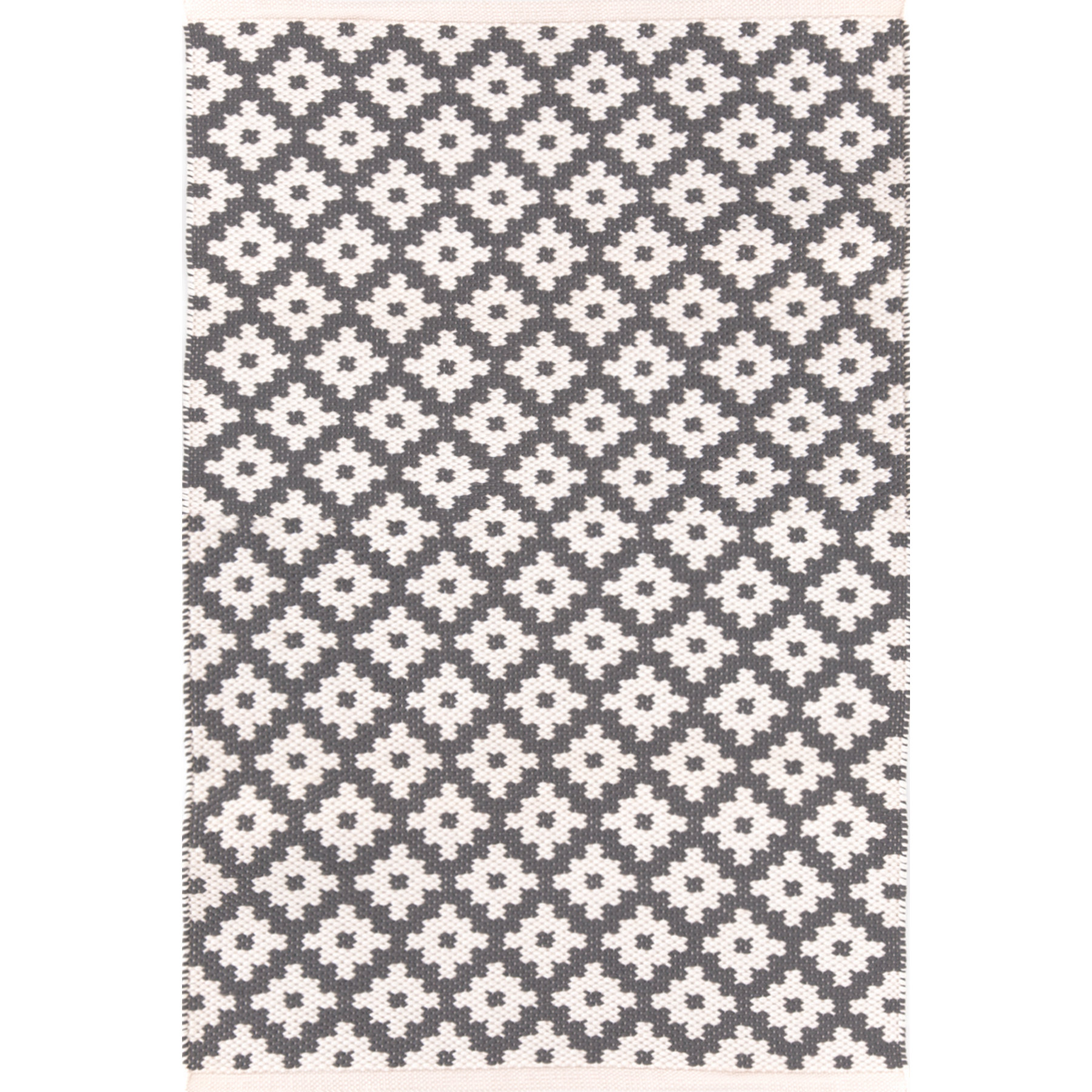 Dash and Albert Rugs Samode Hand Woven Grey Indoor/Outdoor Area Rug