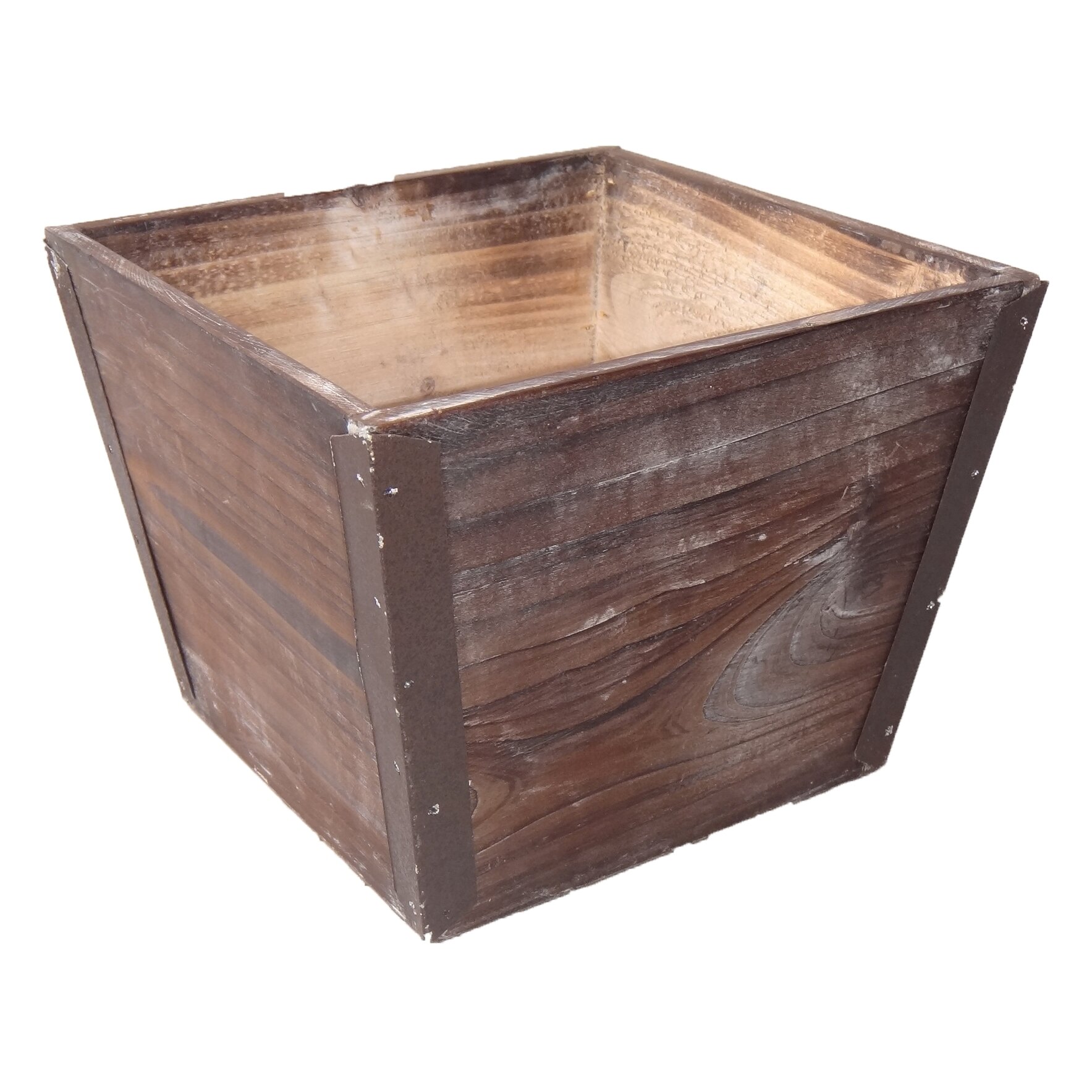 Cheungs Wooden Square Planter Box &amp; Reviews Wayfair