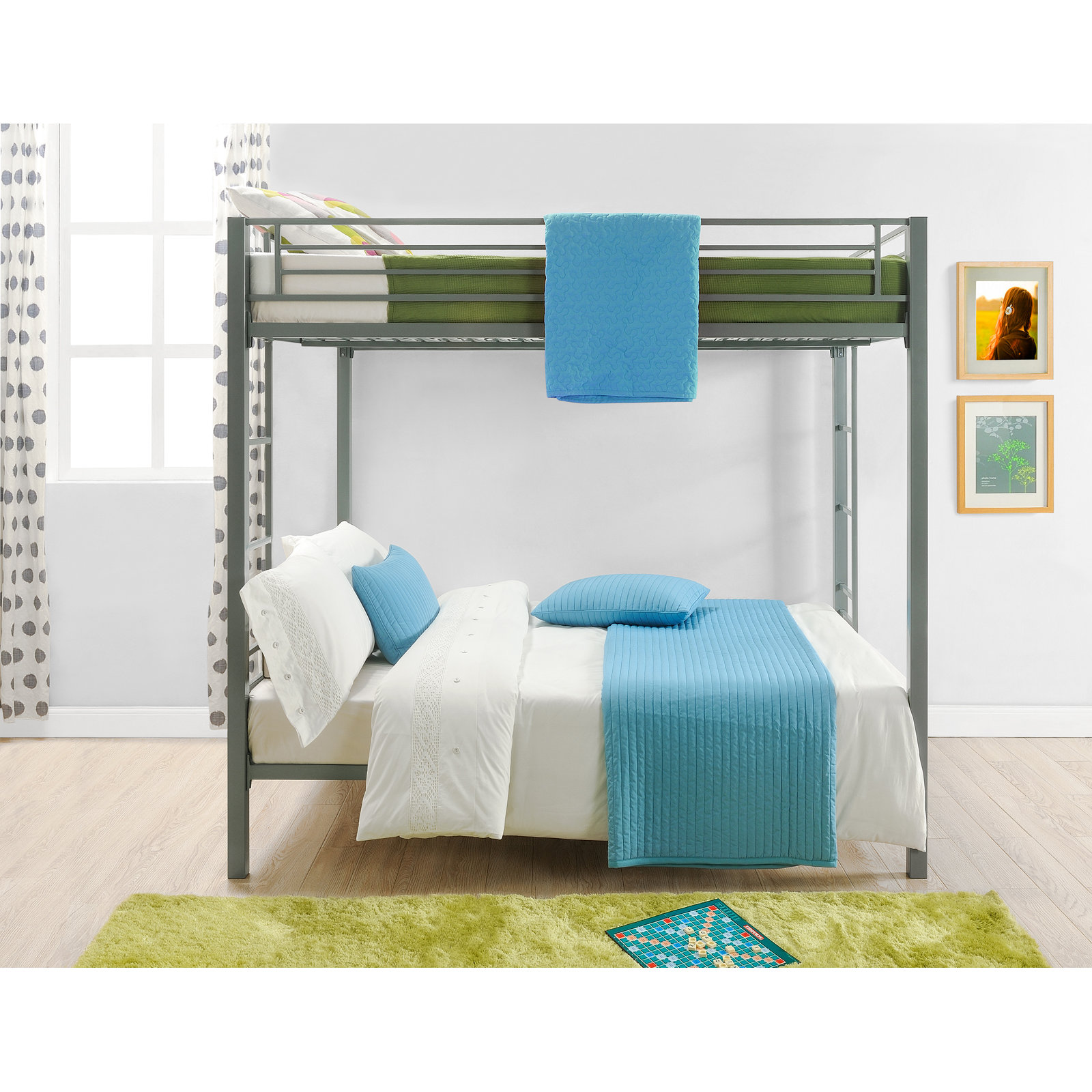 DHP Full Over Full Bunk Bed & Reviews Wayfair