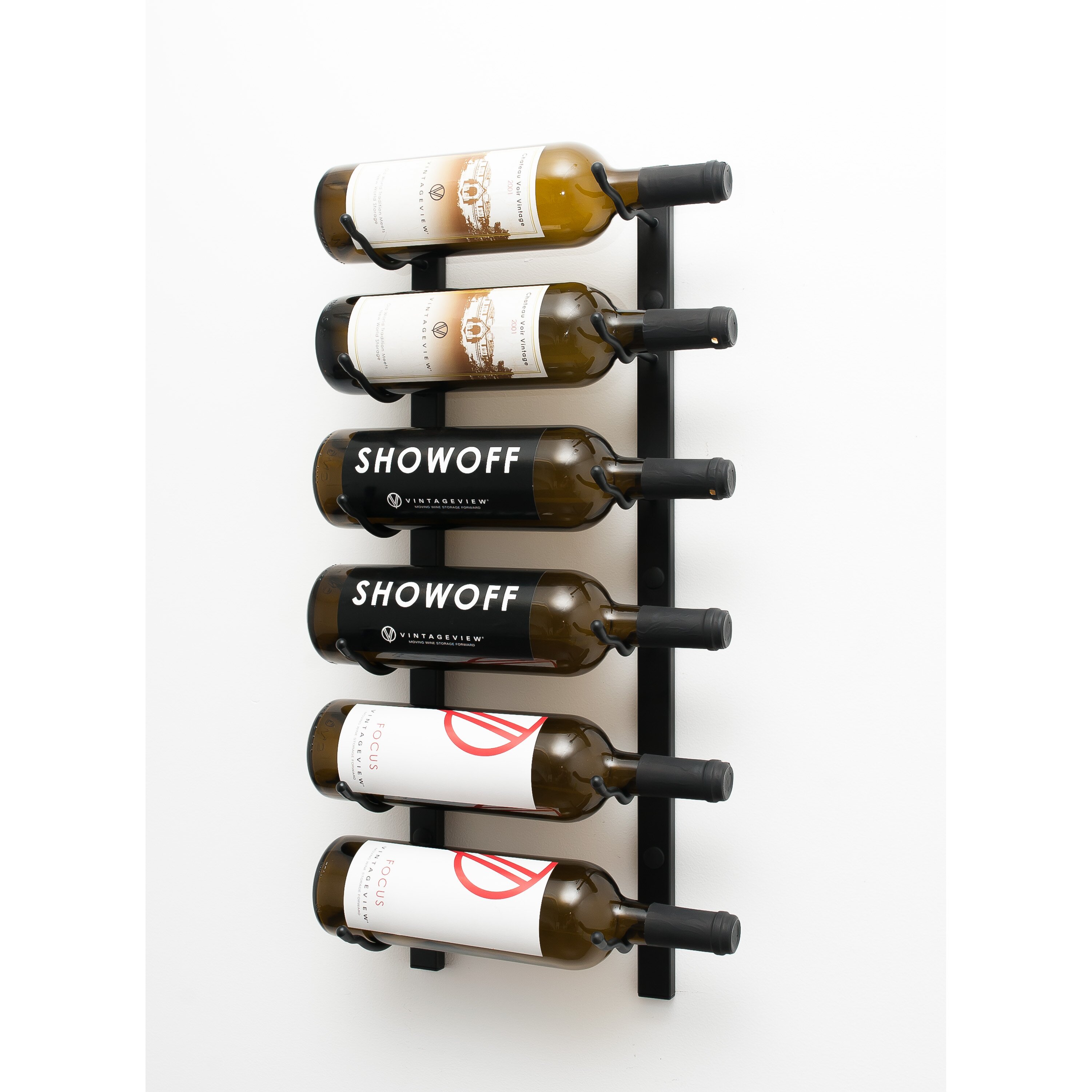 VintageView Wall Series 6 Bottle Wall Mounted Wine Rack & Reviews Wayfair