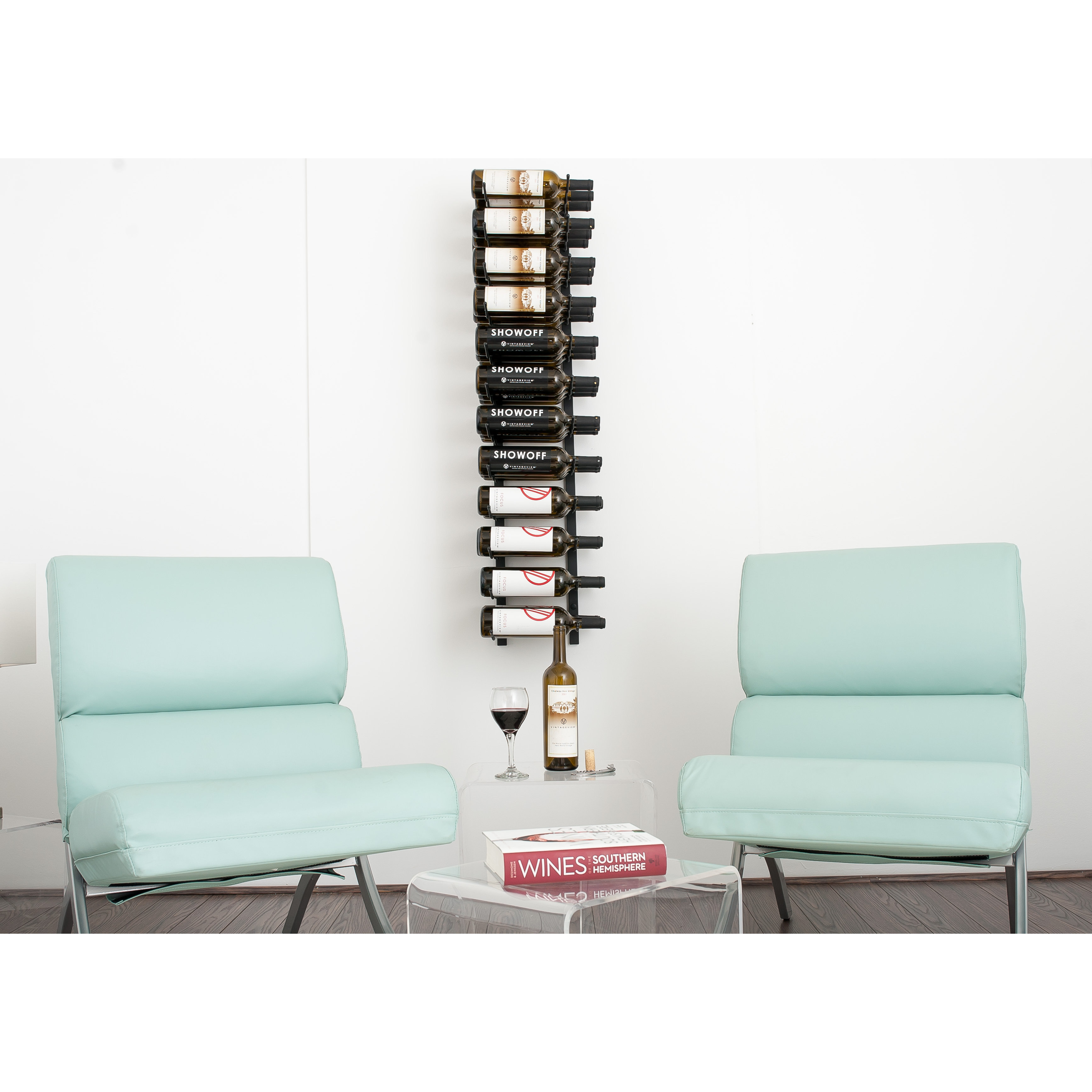 VintageView Wall Series 36 Bottle Wall Mounted Wine Rack & Reviews