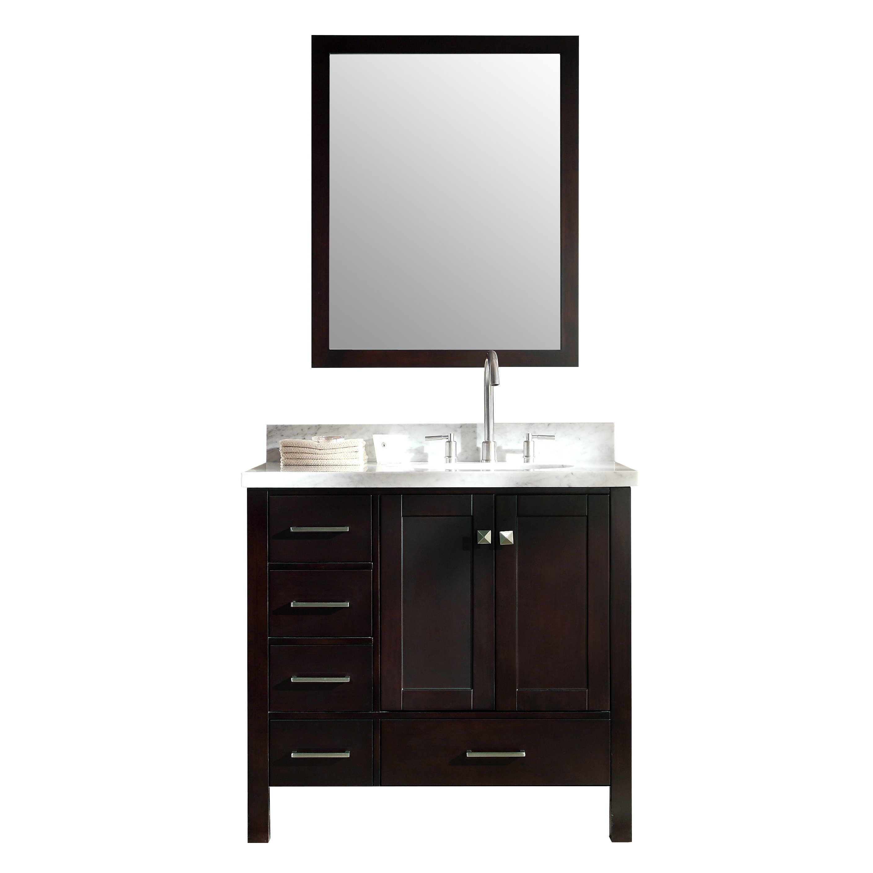 Ariel bathroom vanity cabinets