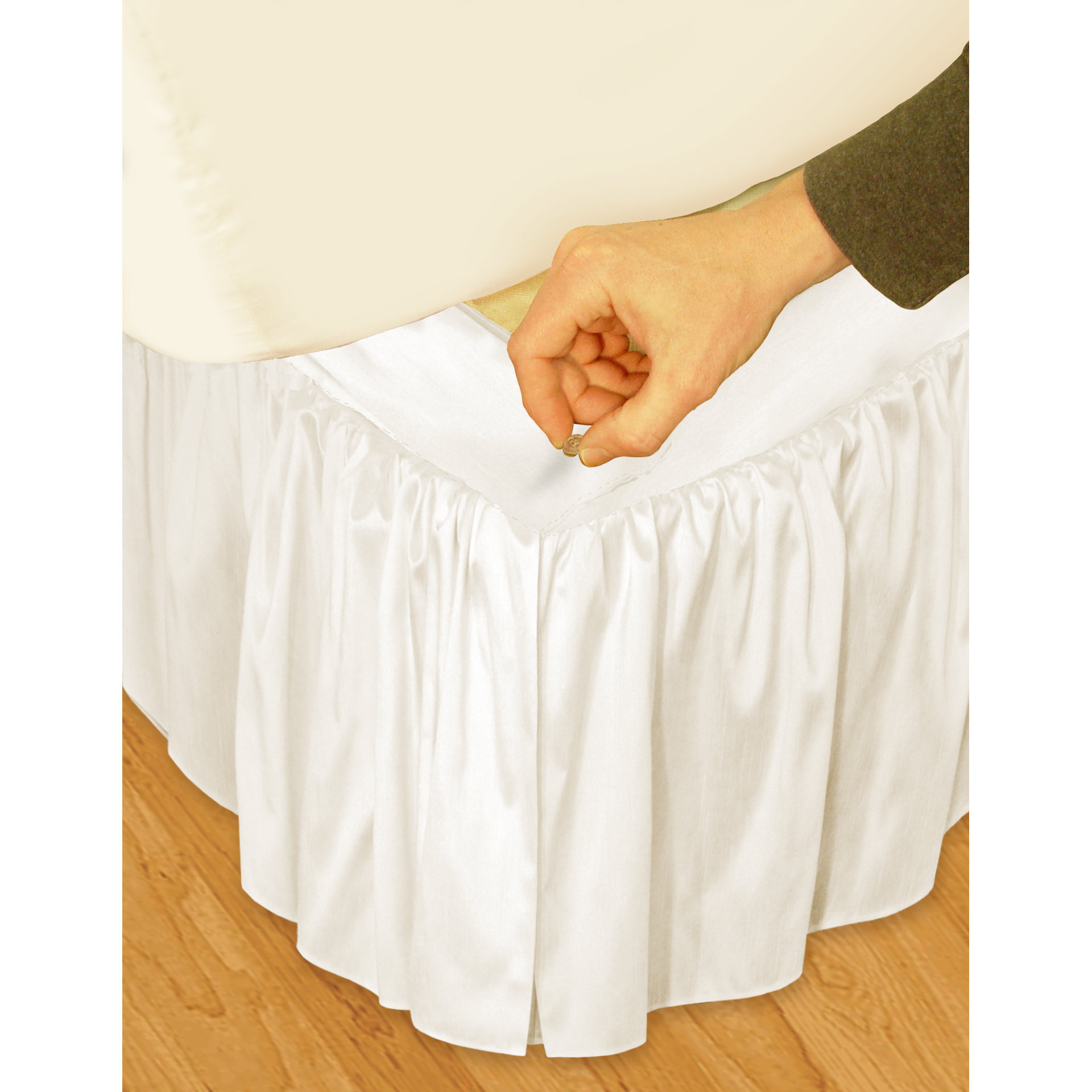 Veratex Ruffled Bed Skirt & Reviews Wayfair