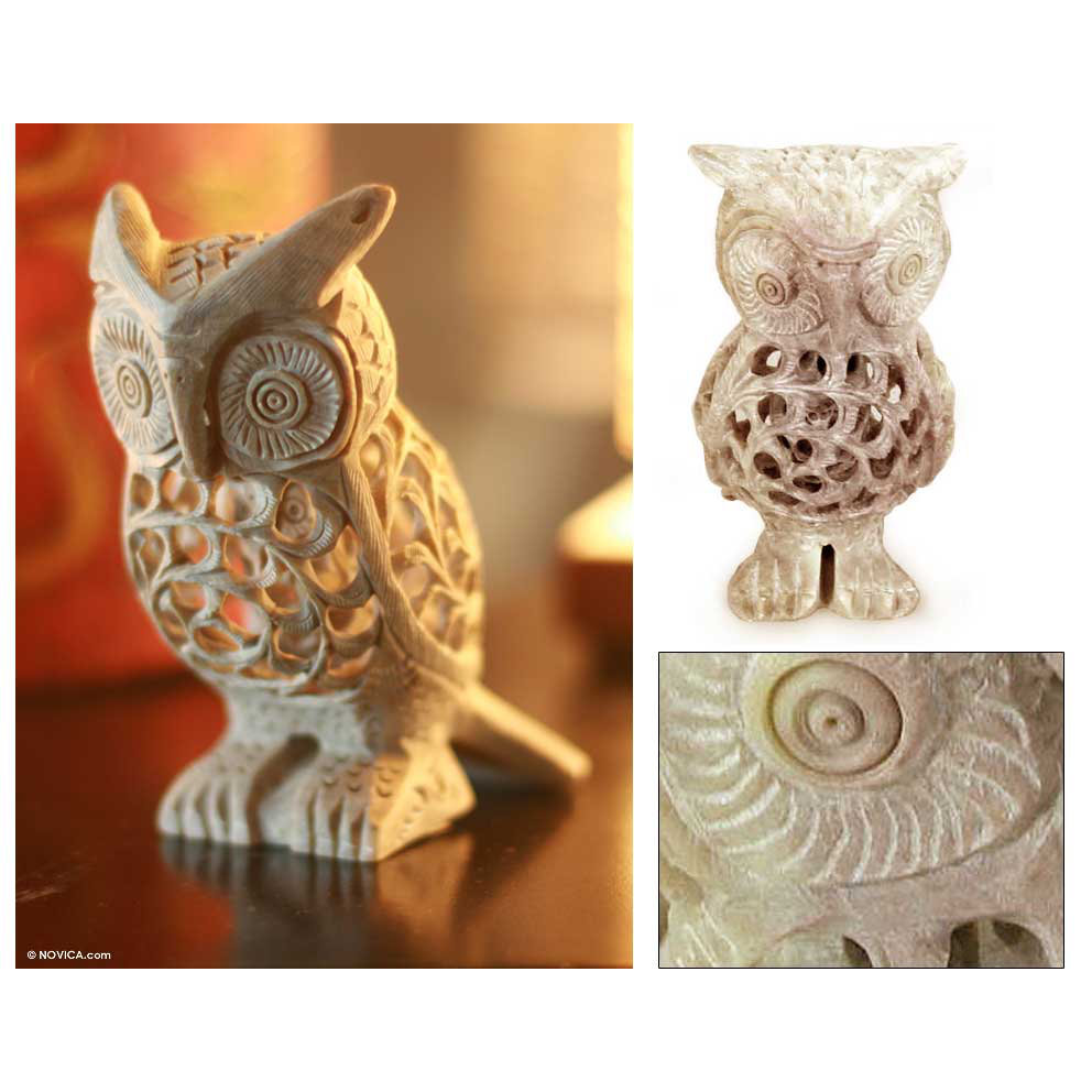 Novica Gulam Rasool Natural Soapstone Hand Carved Sculpture Wayfair