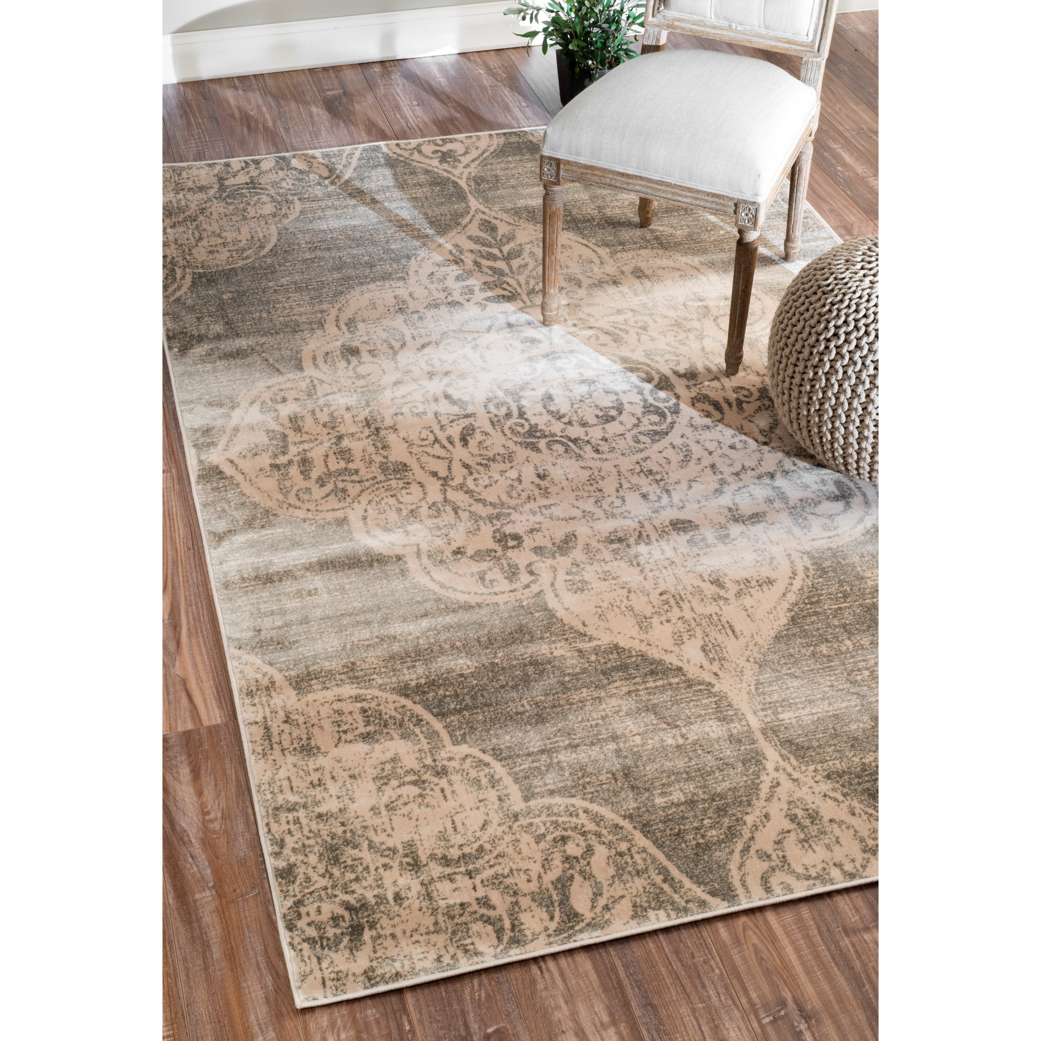 nuLOOM Velu Armanda Vintage Gray Area Rug & Reviews Wayfair