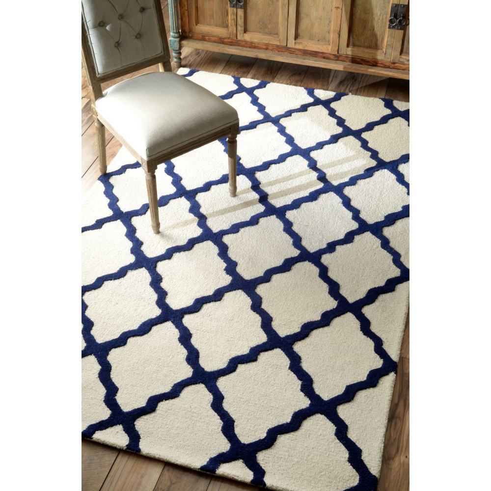 nuLOOM Moderna Blue Moroccan Trellis Area Rug & Reviews Wayfair