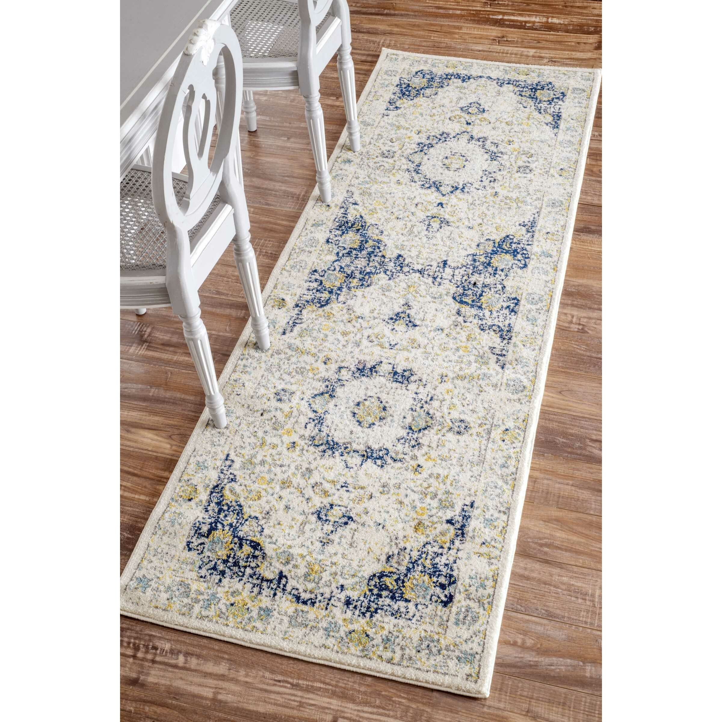 nuLOOM Verona Blue Area Rug RZBD07A