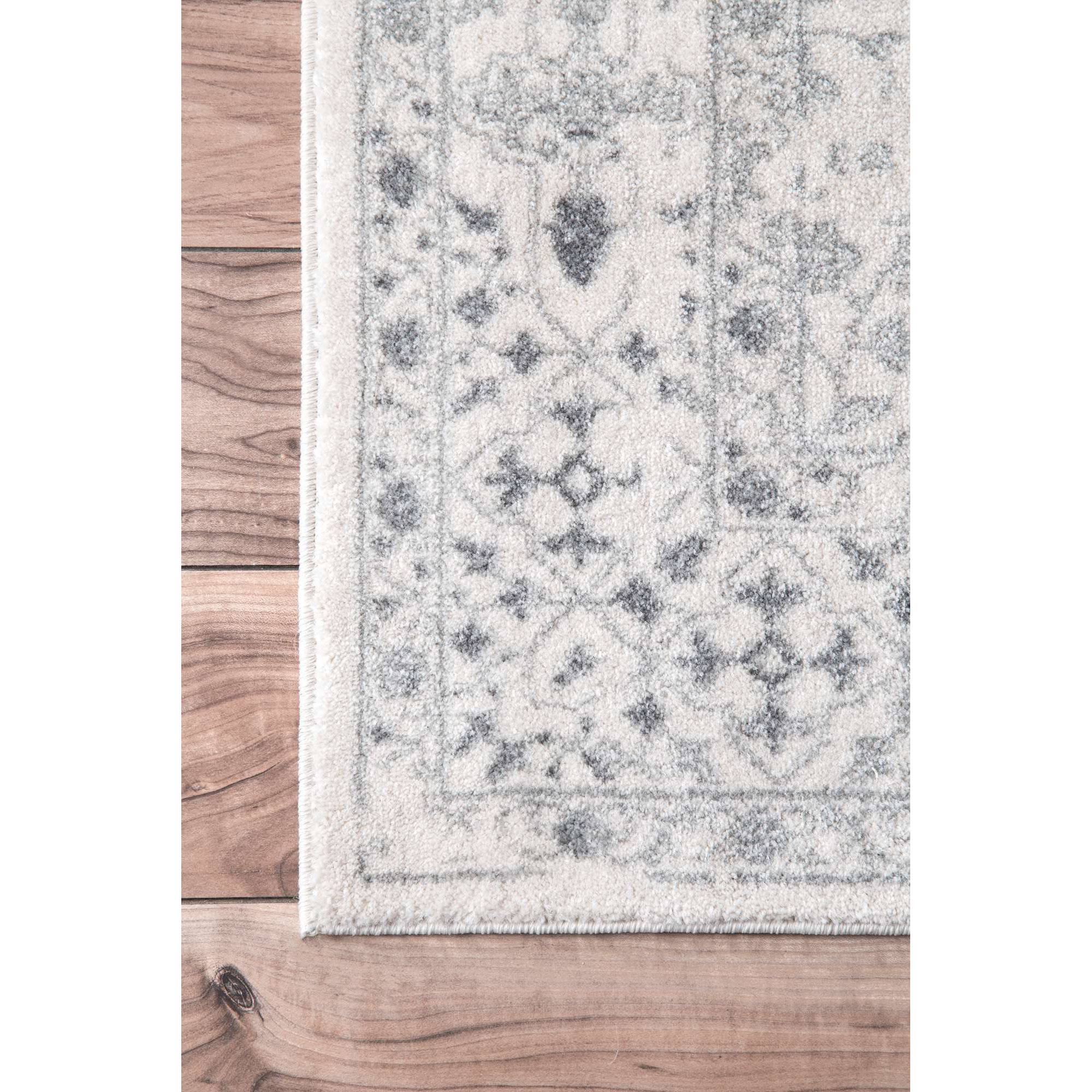 nuLOOM Vintage Mabelle Ivory/Grey Area Rug & Reviews Wayfair