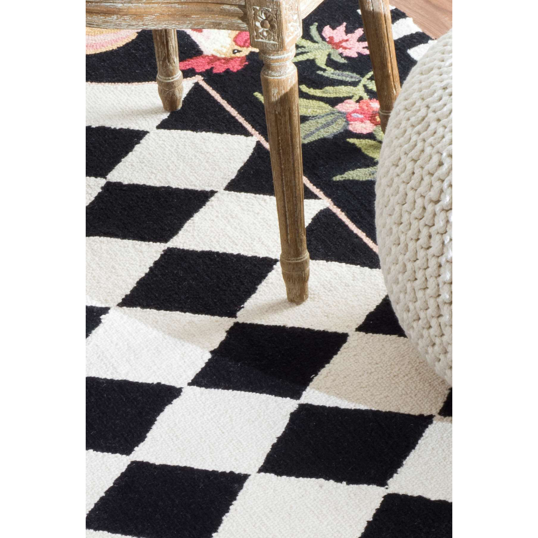 nuLOOM Rooster Black Novelty Area Rug & Reviews Wayfair