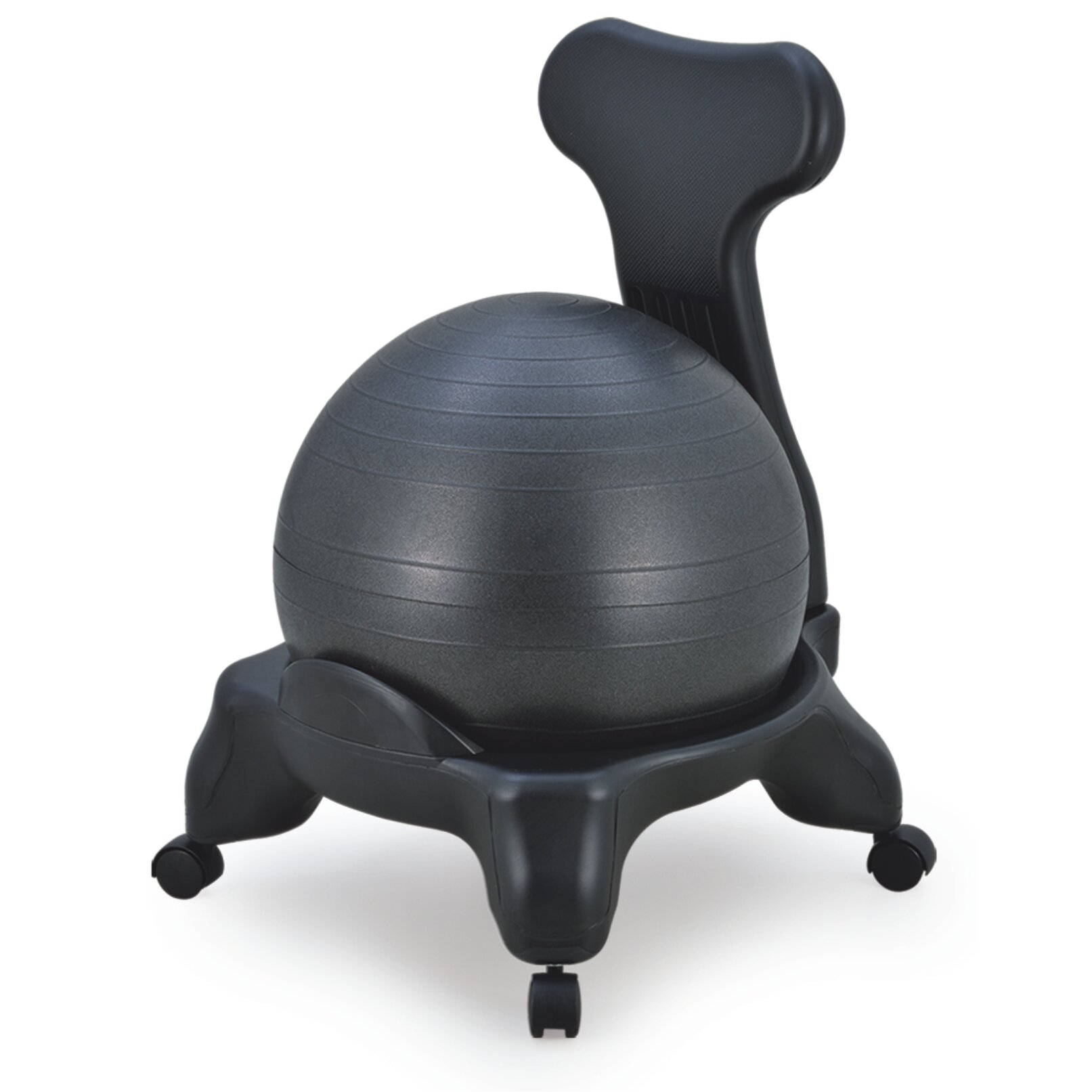 Sierra Comfort High Back Exercise Ball Chair 