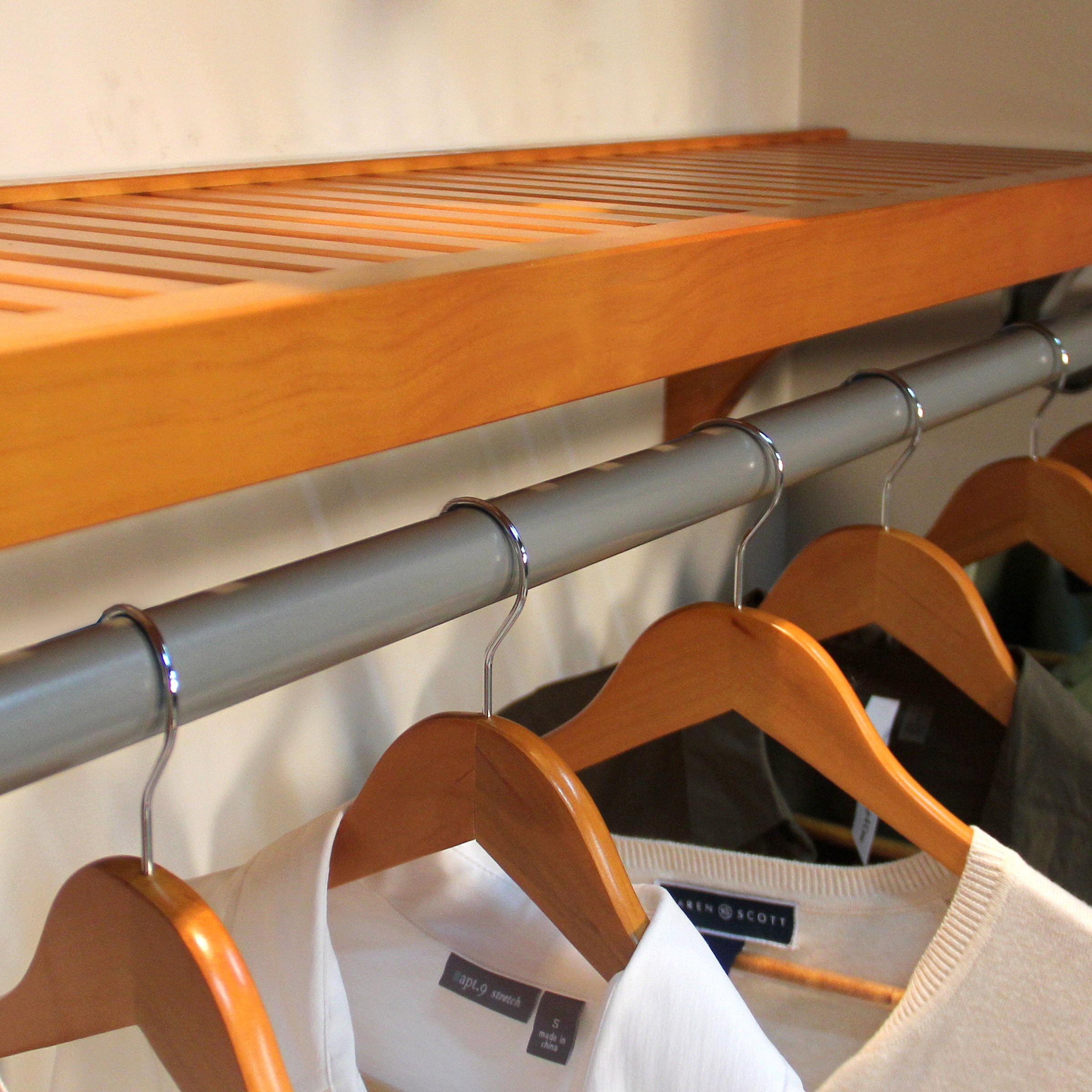 John Louis Home 120"W Closet System & Reviews Wayfair