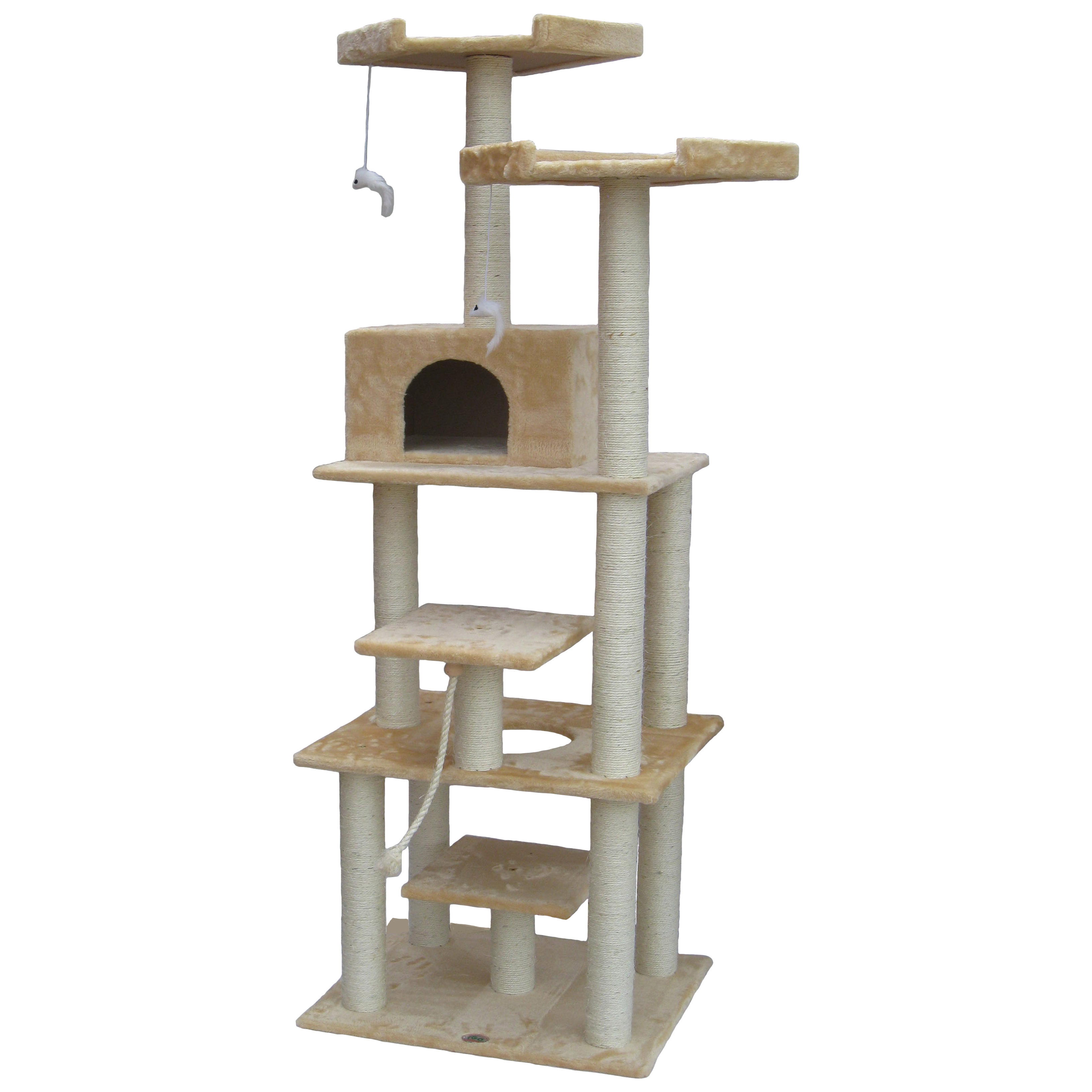 Go Pet Club 76" Cat Tree & Reviews Wayfair