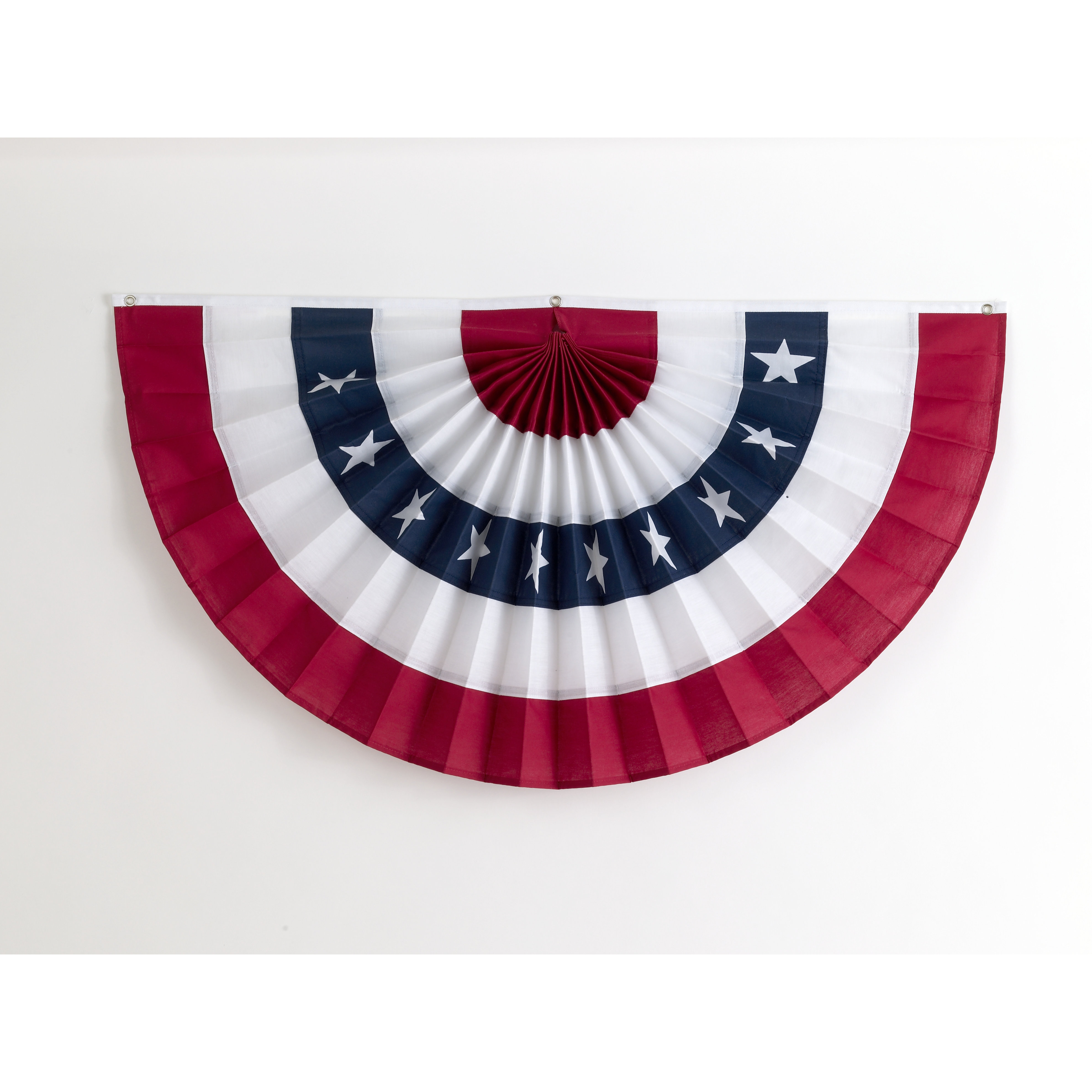 Independence Bunting Pleated Fan with Stars Flag & Reviews Wayfair