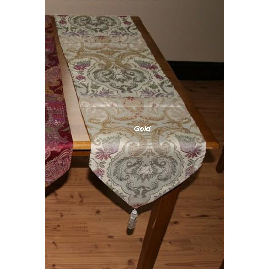 Violet Linen Chenille Swivel Table Runner & Reviews Wayfair