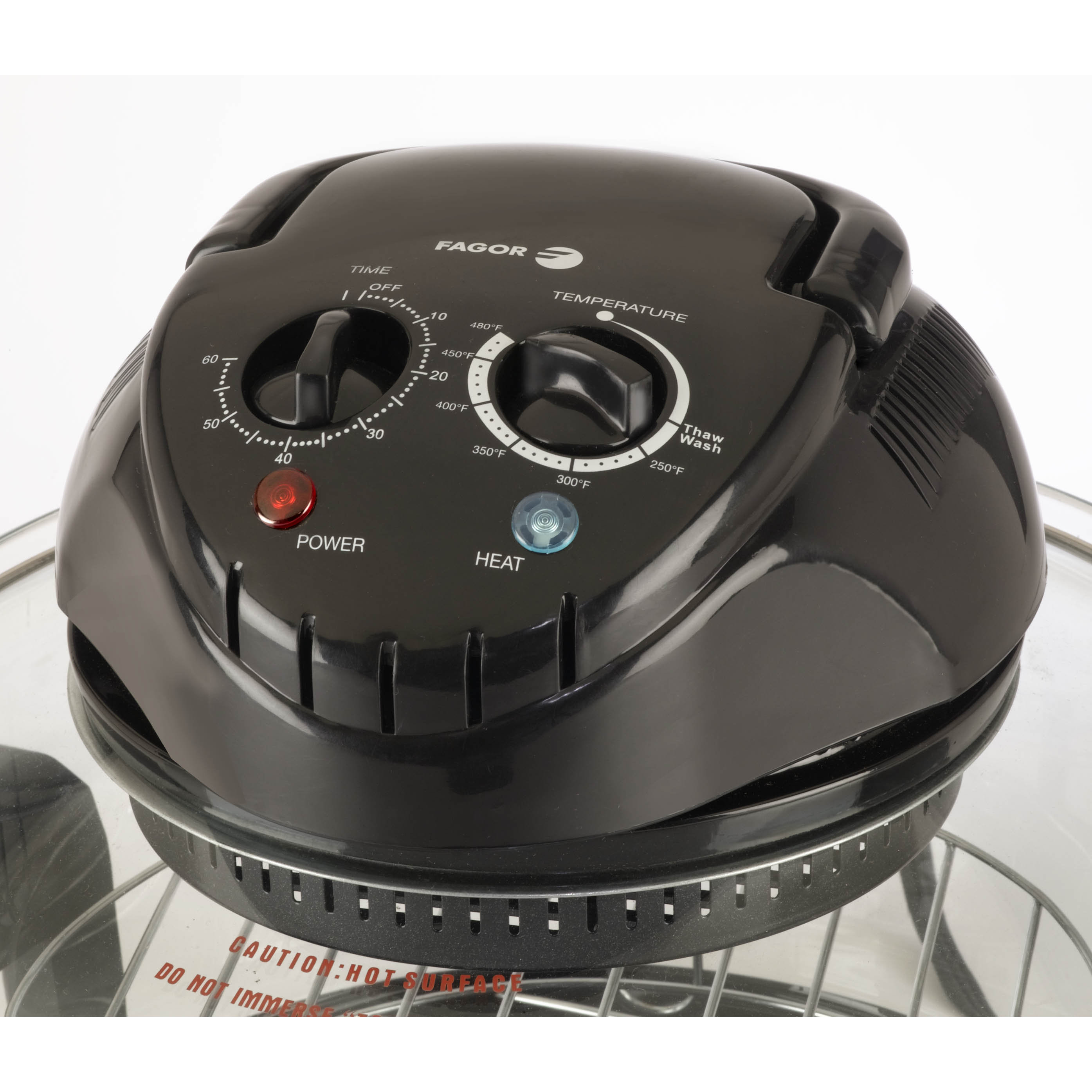 halogen oven with rotisserie