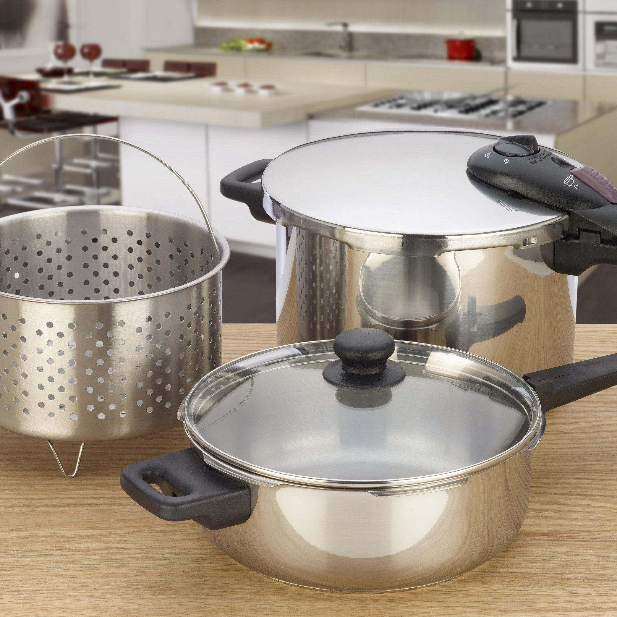 Fagor Splendid 5 Piece MultiPressure Cooker Set & Reviews Wayfair