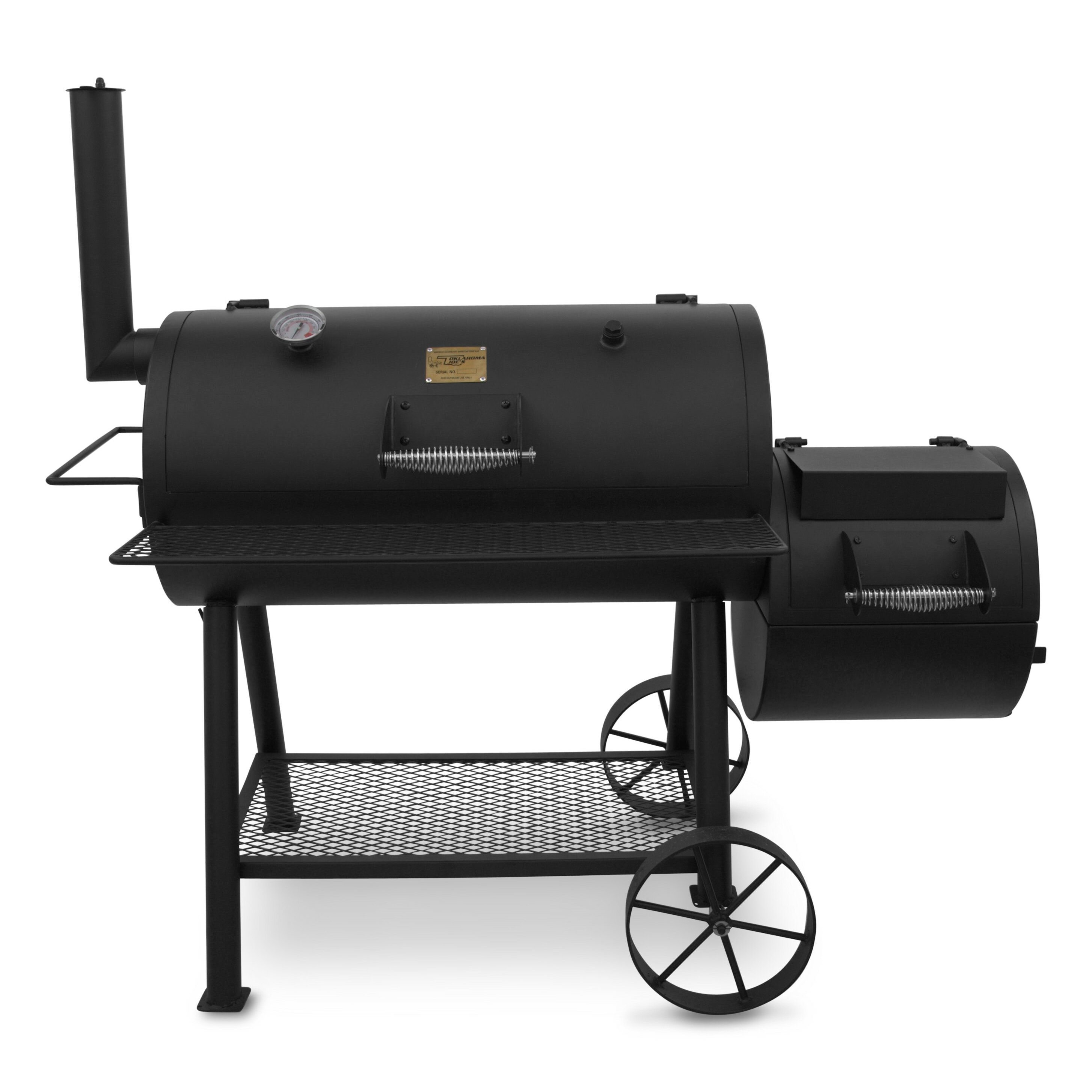 CharBroil Oklahoma Joe's Highland Offset Charcoal Smoker and Grill ...