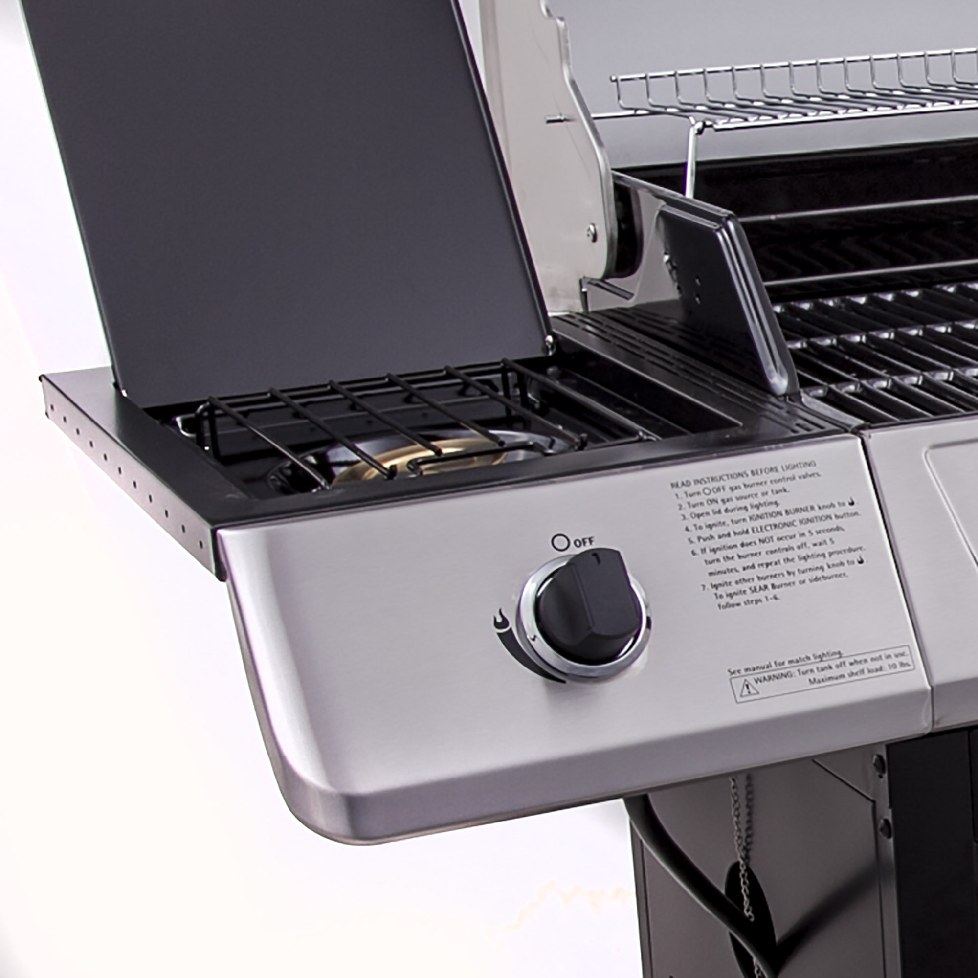 CharBroil Classic 6 Burner 65,000 BTU Gas Grill with Side Burner