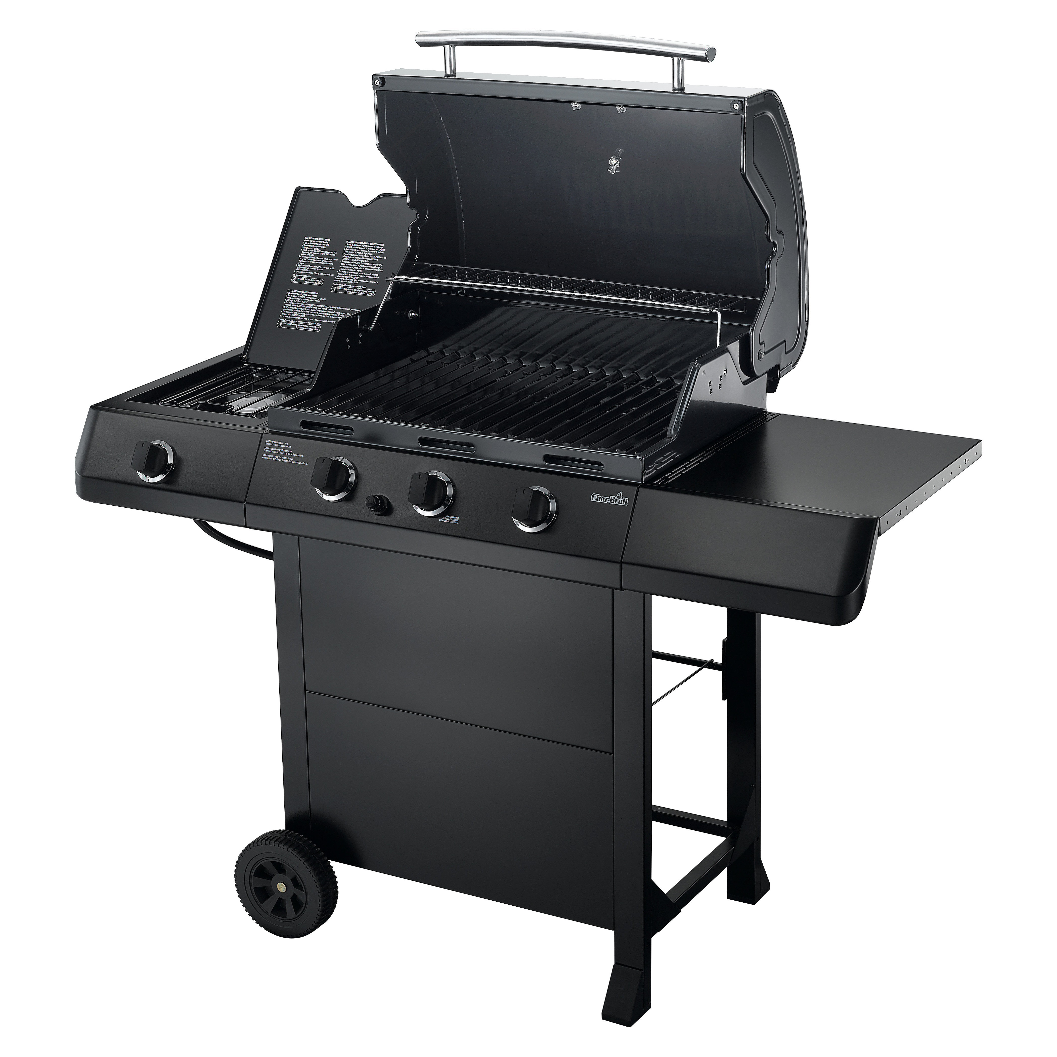 small standing propane grill