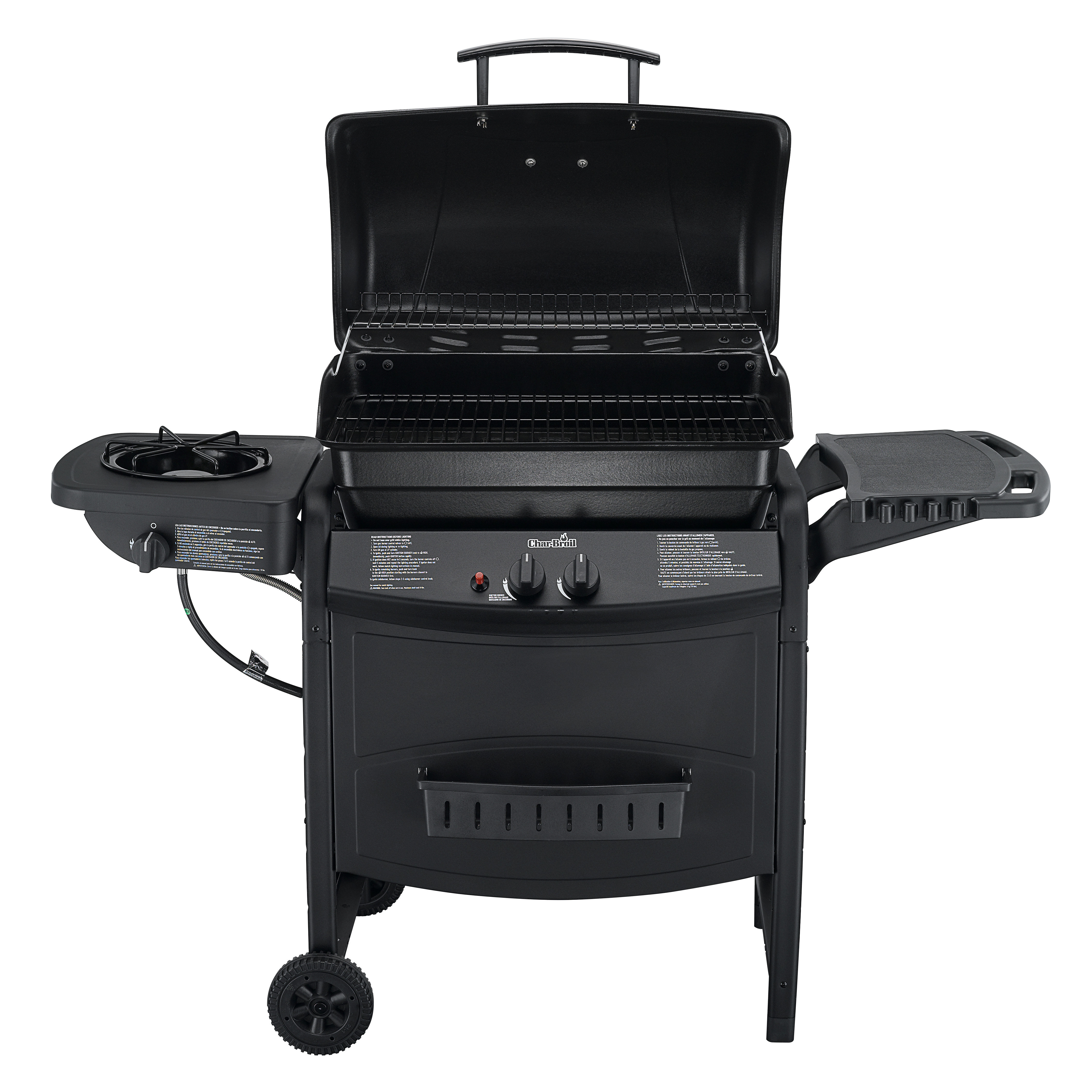 CharBroil 2 Burner 35,000 BTU Gas Grill with Side Burner & Reviews