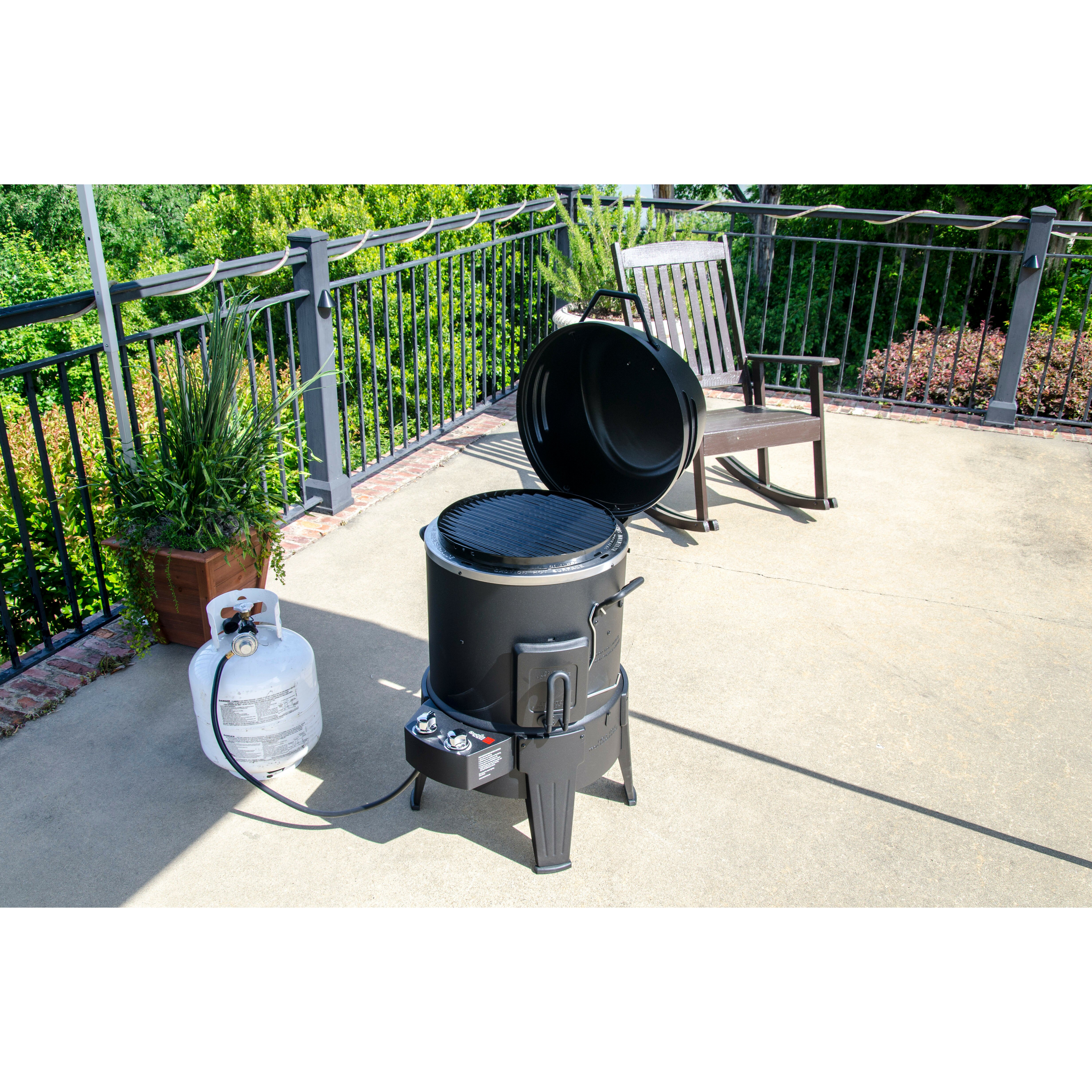 CharBroil The Big Easy TRUInfrared Propane Smoker, Roaster and Grill