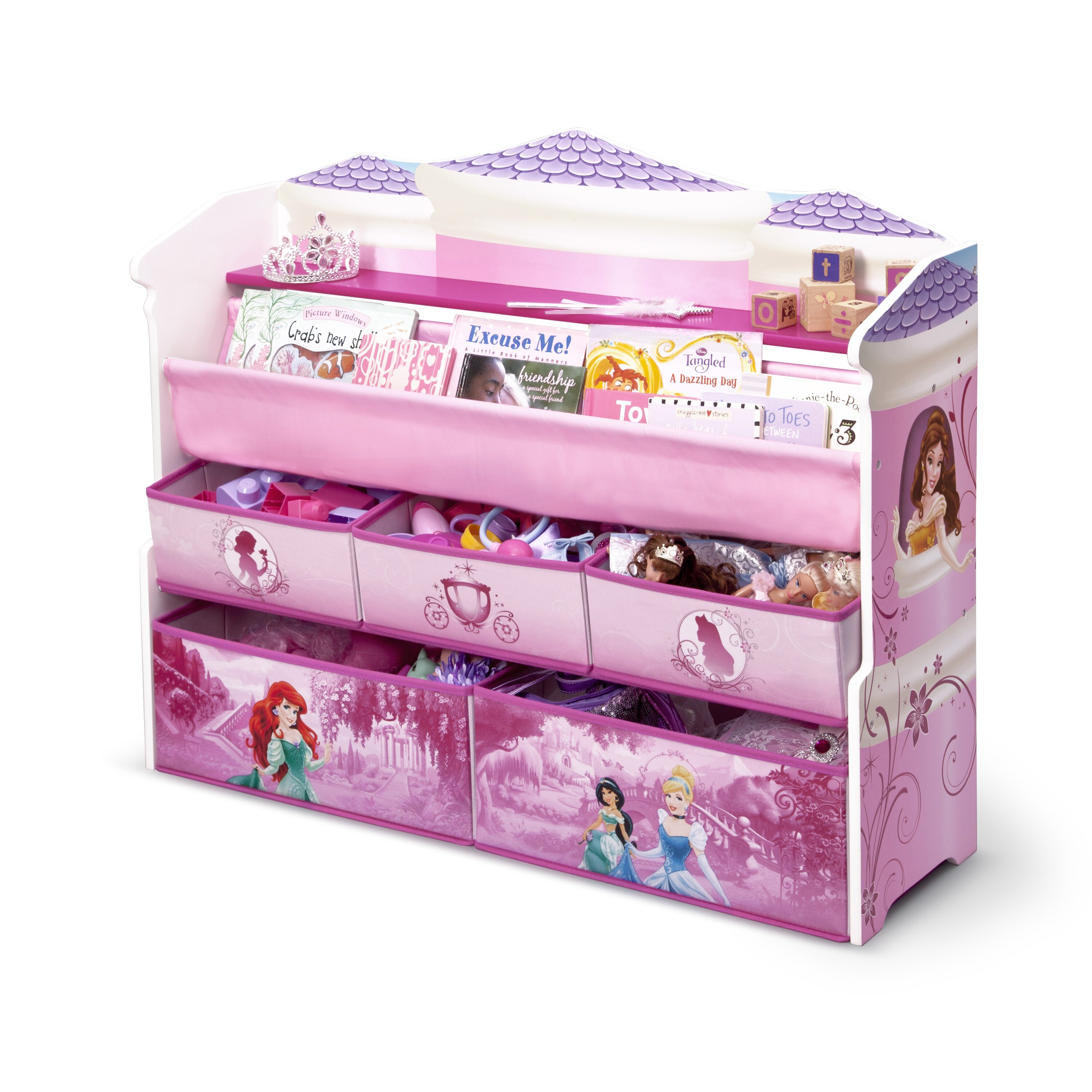 frozen deluxe toy organizer