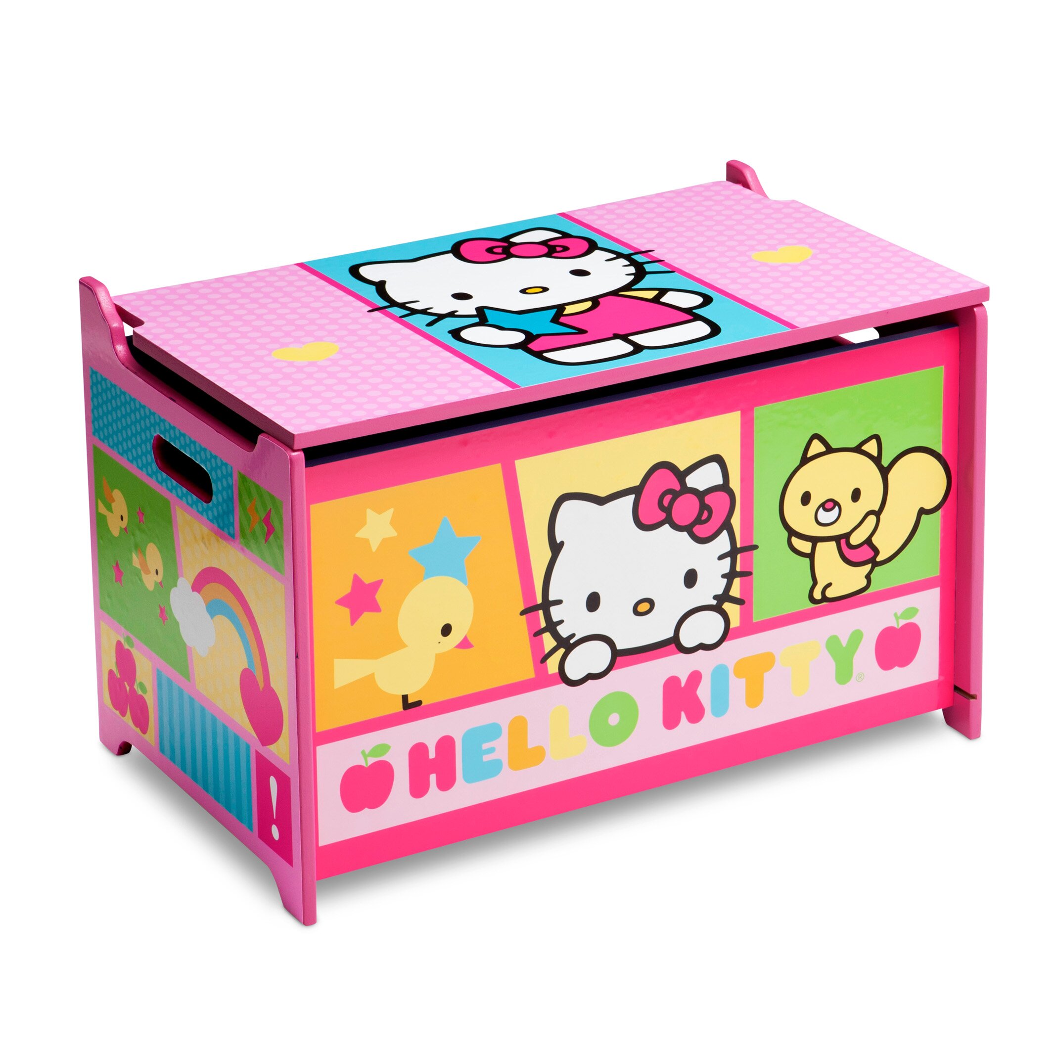 Delta Children Hello Kitty Toy Box & Reviews | Wayfair