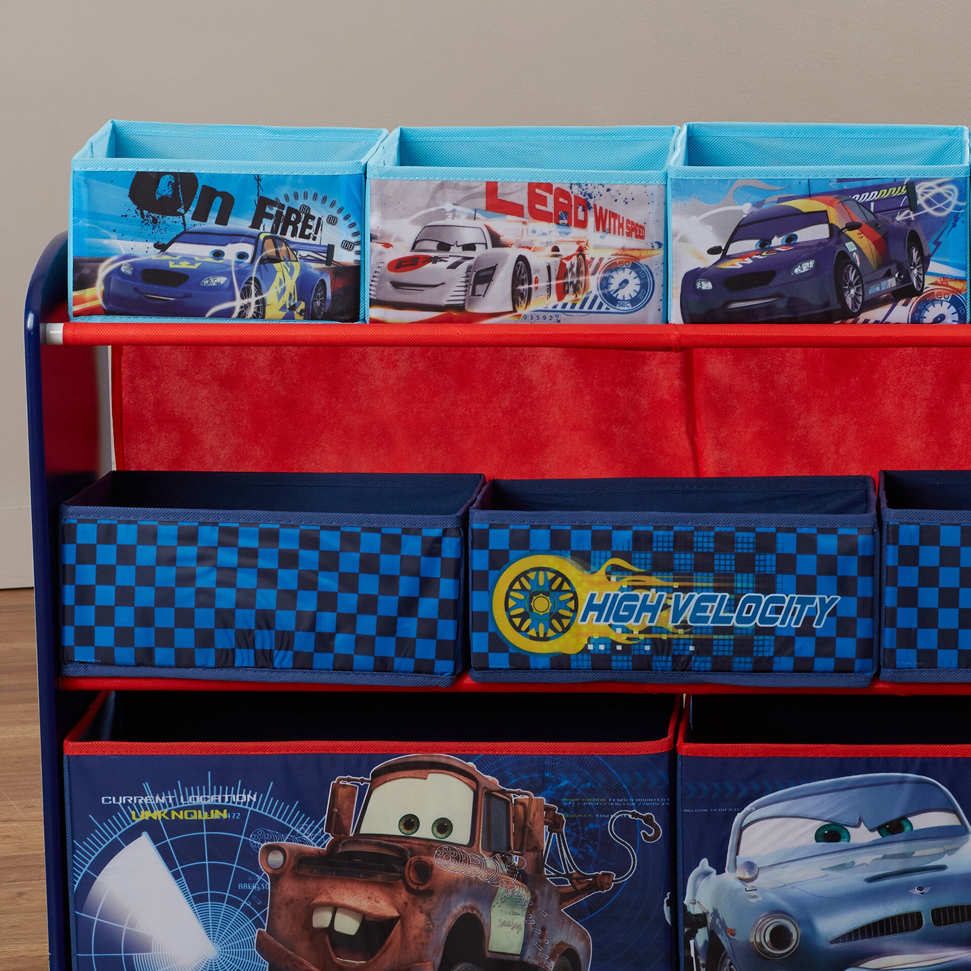 pixar cars toy organizer