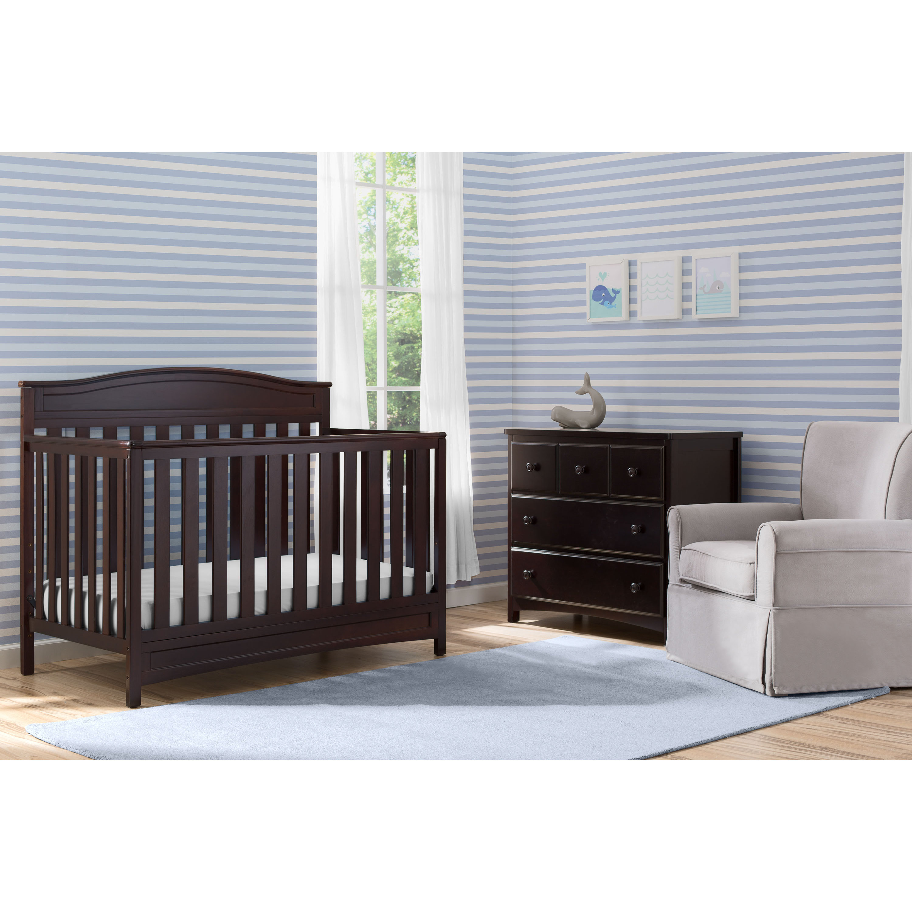 Delta Children Emery 4in1 Convertible Crib & Reviews Wayfair