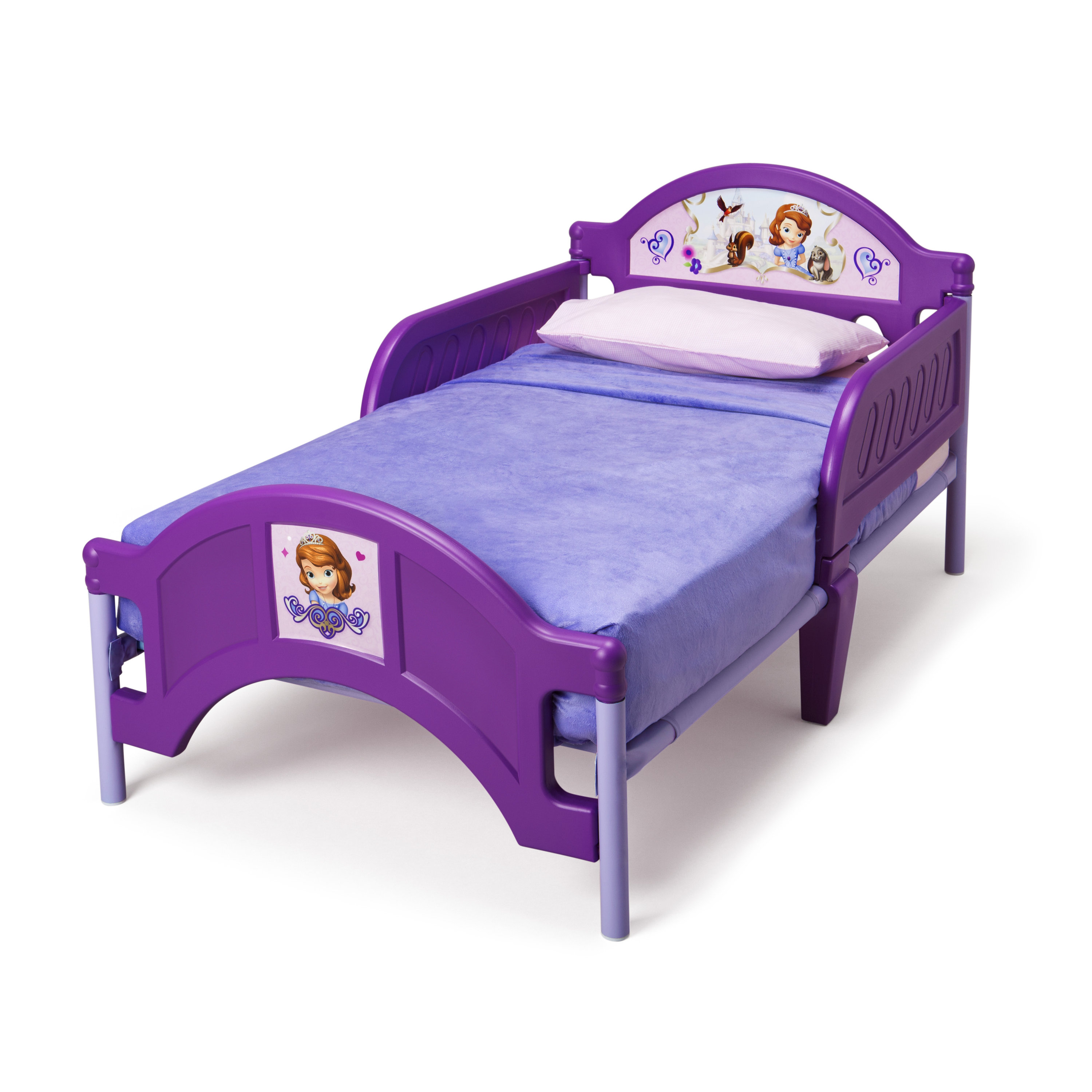 Delta Children Disney Sofia the First Convertible Toddler Bed & Reviews | Wayfair