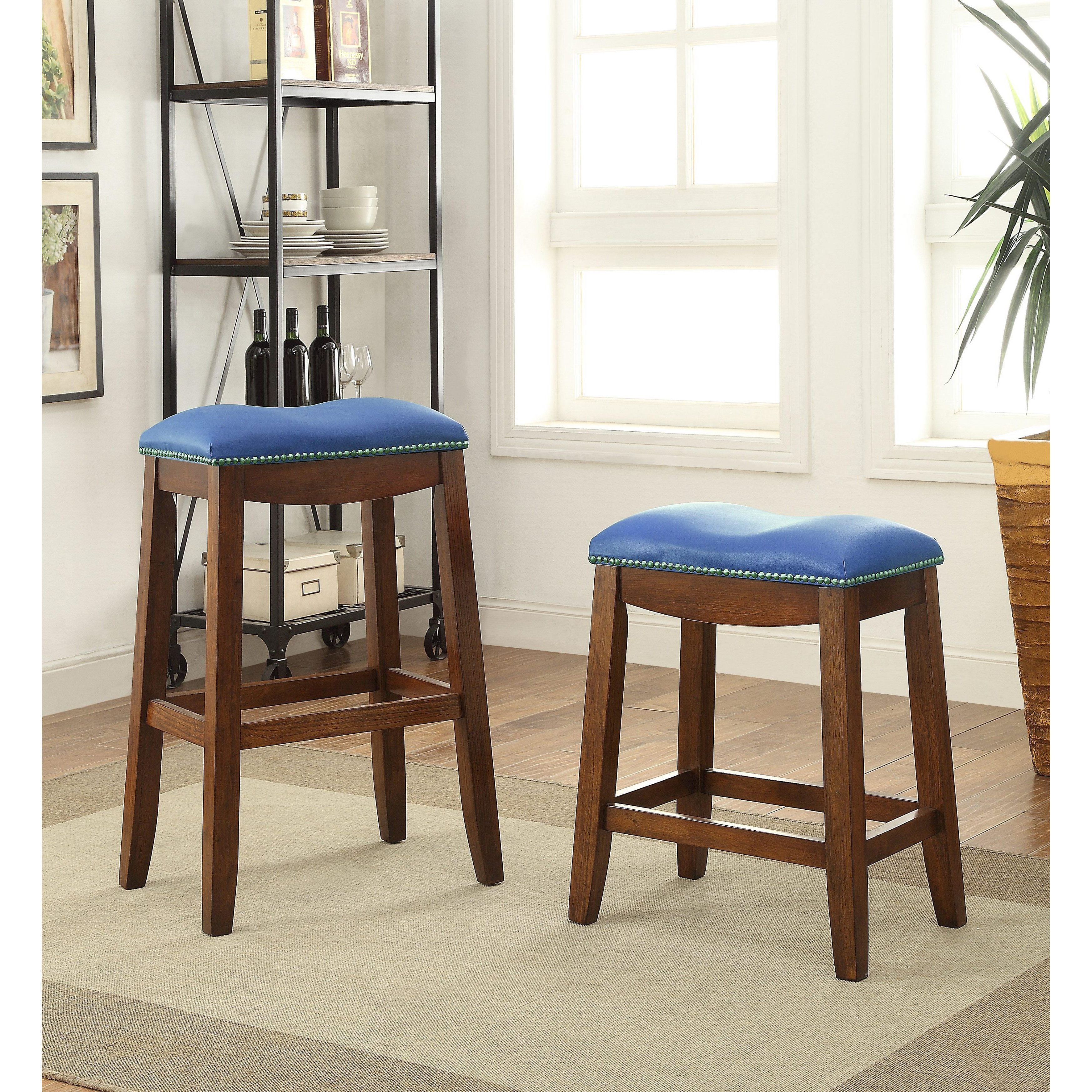 ACME Furniture Delta 30" Bar Stool with Cushion Wayfair